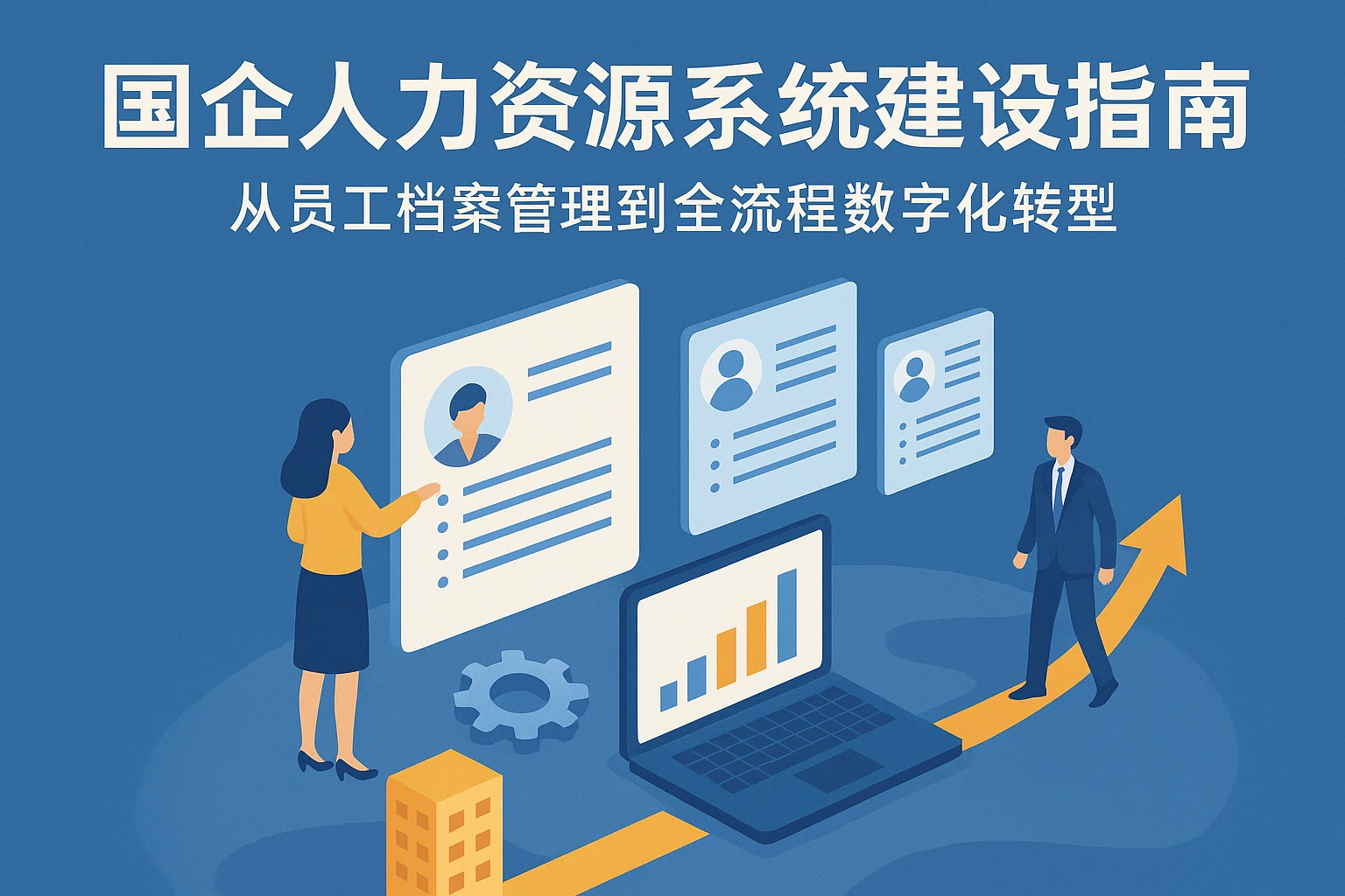 国企人力资源系统建设指南：从员工档案管理到全流程数字化转型