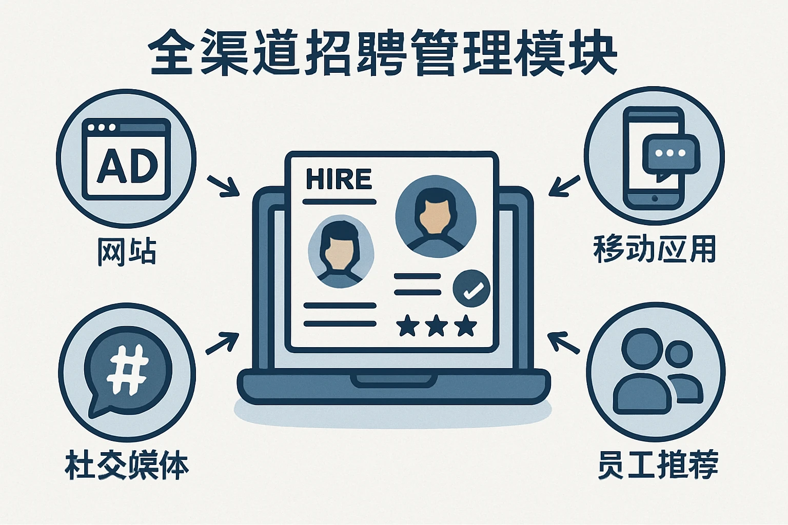 全渠道招聘管理模块