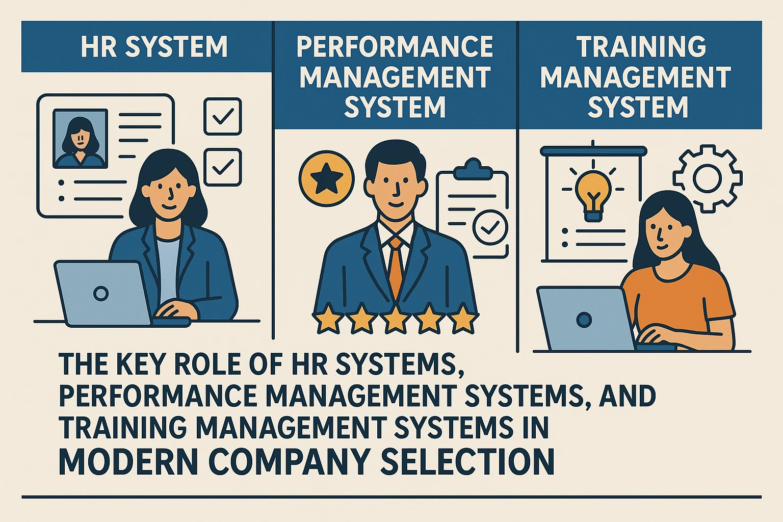人事系统、绩效考核系统与培训管理系统在现代企业选择中的关键作用