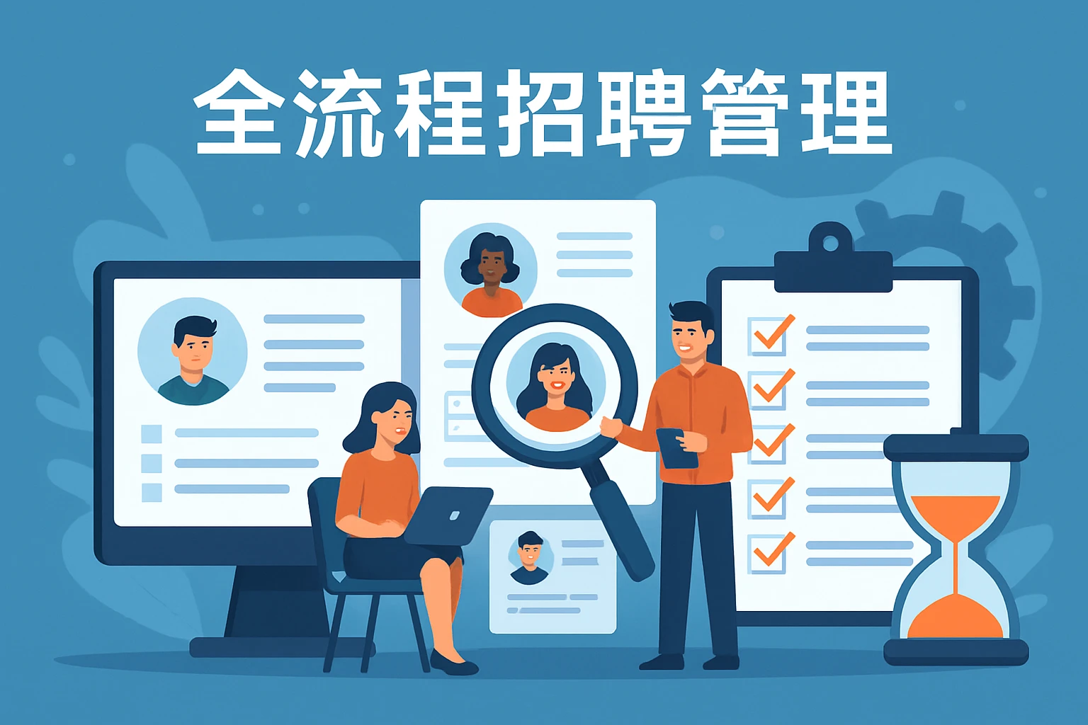全流程招聘管理