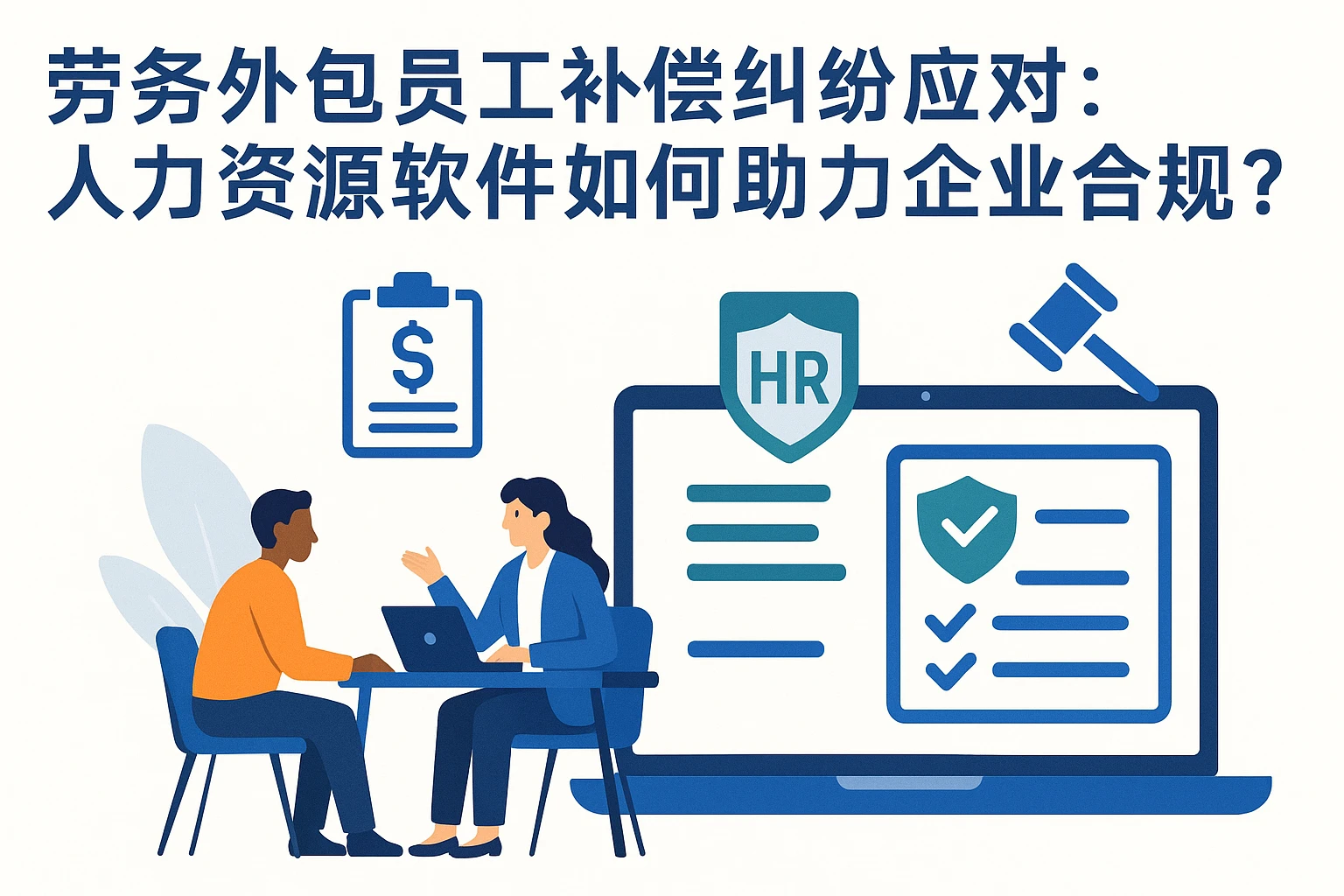 劳务外包员工补偿纠纷应对：人力资源软件如何助力企业合规？