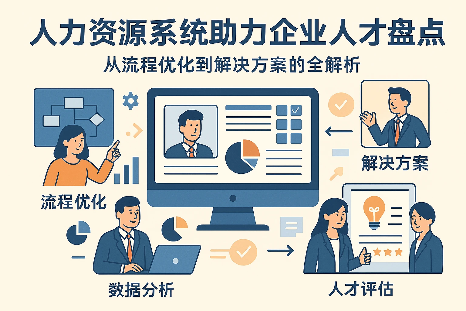 人力资源系统助力企业人才盘点：从流程优化到解决方案的全解析