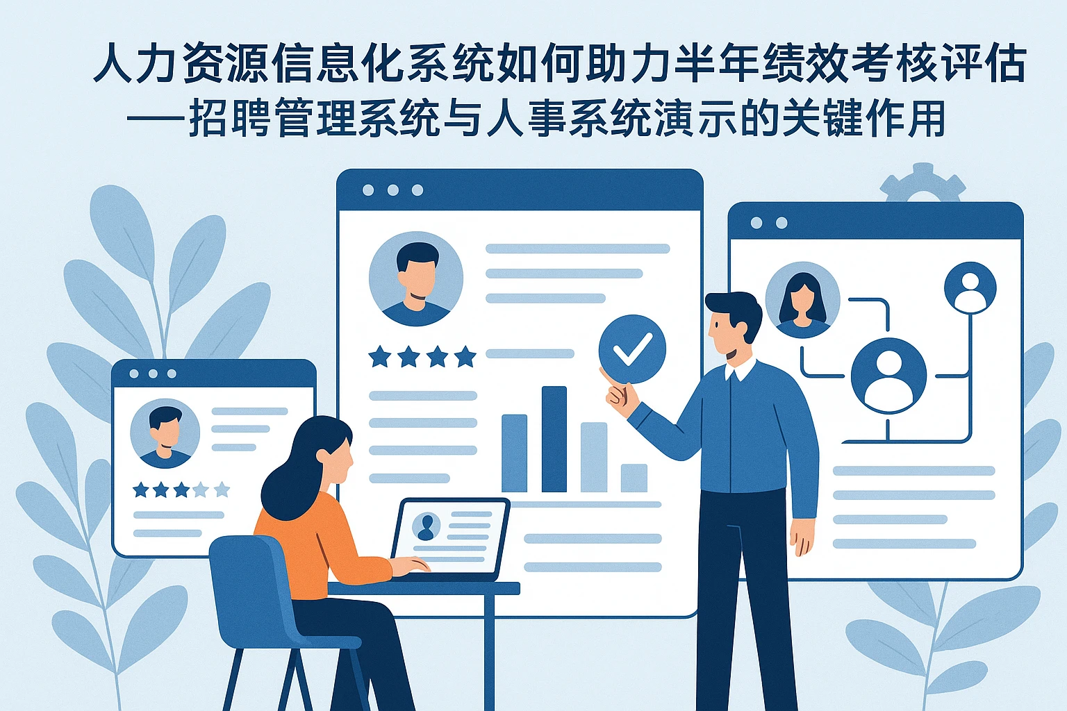 人力资源信息化系统如何助力半年绩效考核评估——招聘管理系统与人事系统演示的关键作用