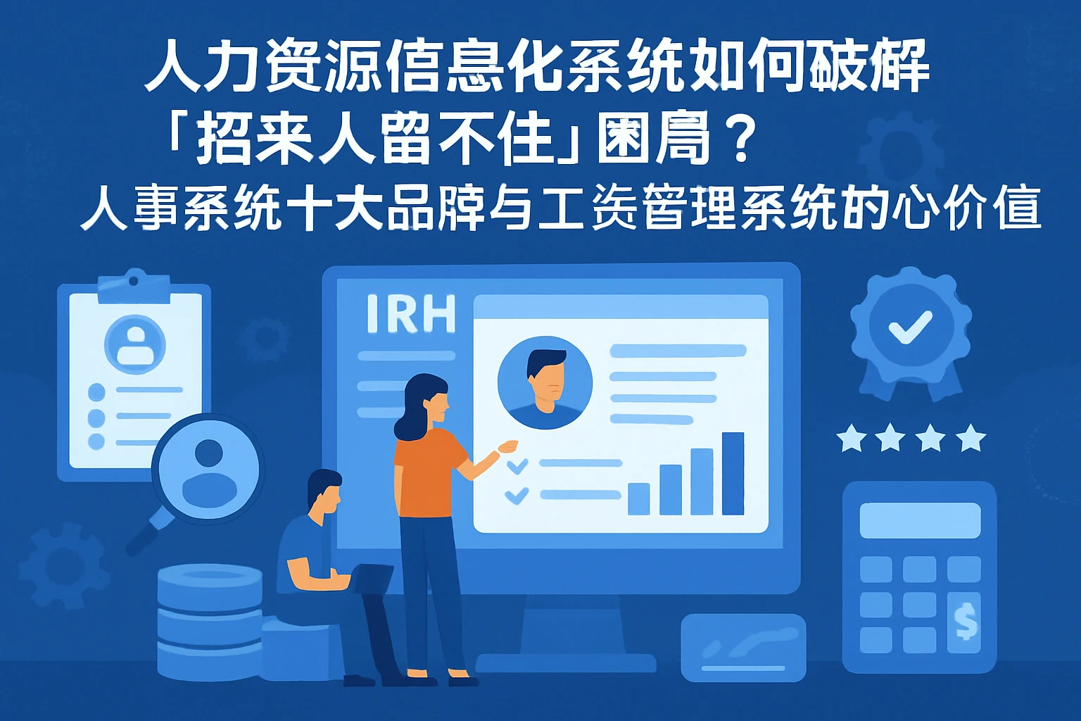 人力资源信息化系统如何破解“招来人留不住”困局?人事系统十大品牌与工资管理系统的核心价值