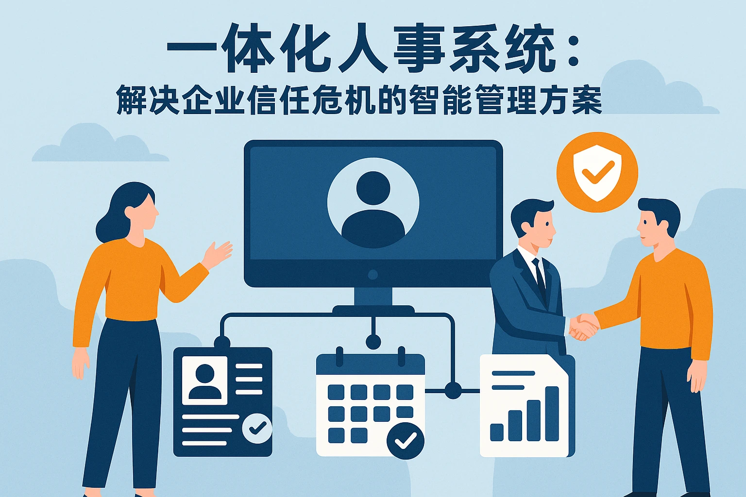 一体化人事系统:解决企业信任危机的智能管理方案