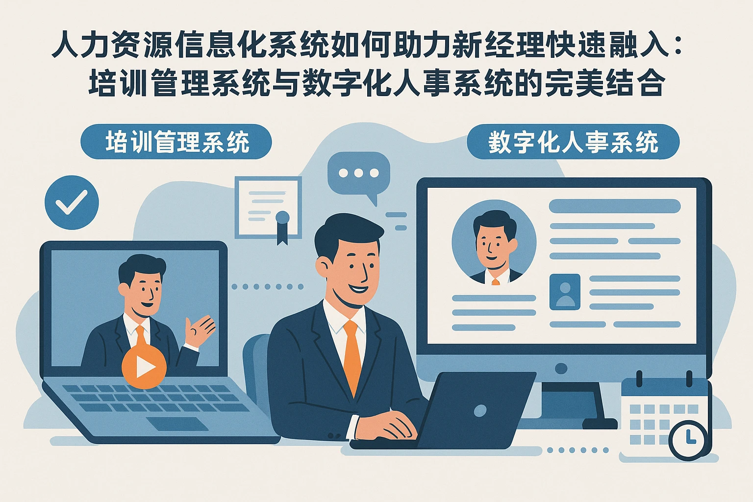 人力资源信息化系统如何助力新经理快速融入:培训管理系统与数字化人事系统的完美结合