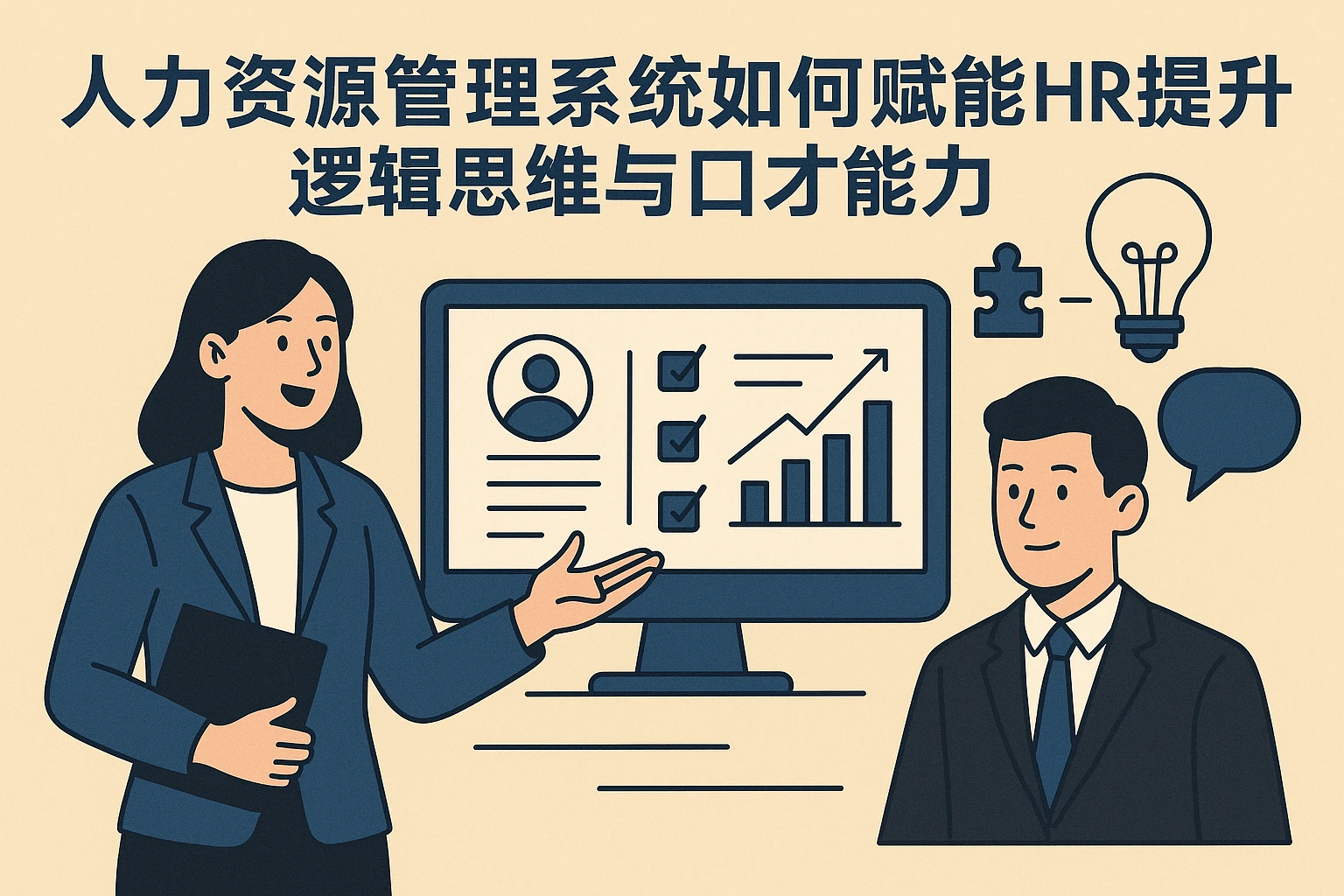 人力资源管理系统如何赋能HR提升逻辑思维与口才能力