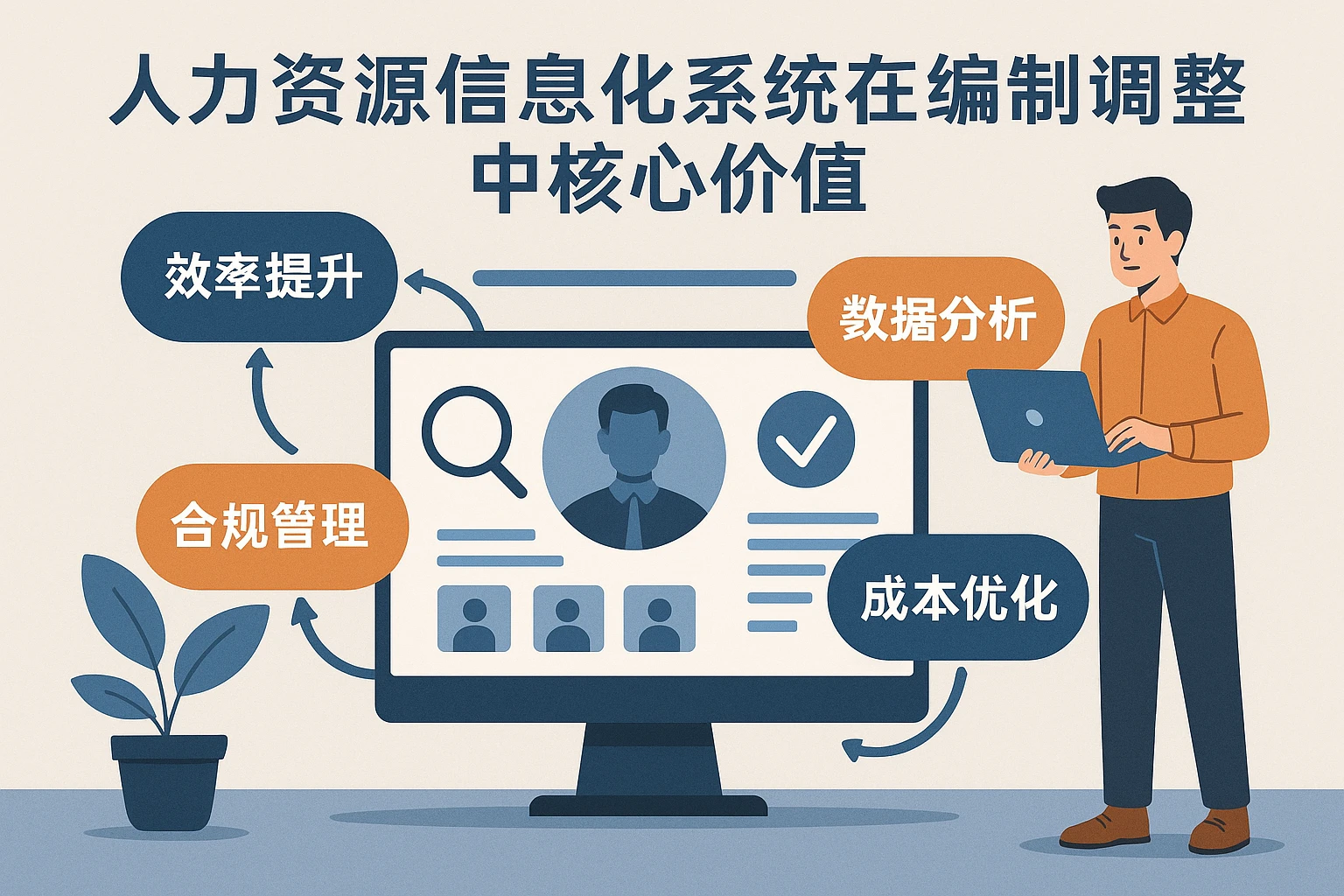 人力资源信息化系统在编制调整中的核心价值