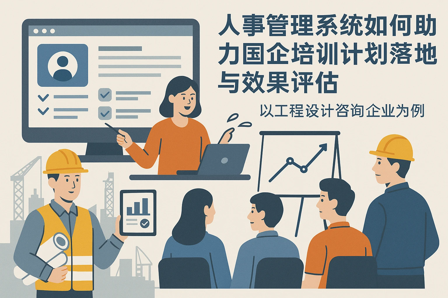 人事管理系统如何助力国企培训计划落地与效果评估——以工程设计咨询企业为例