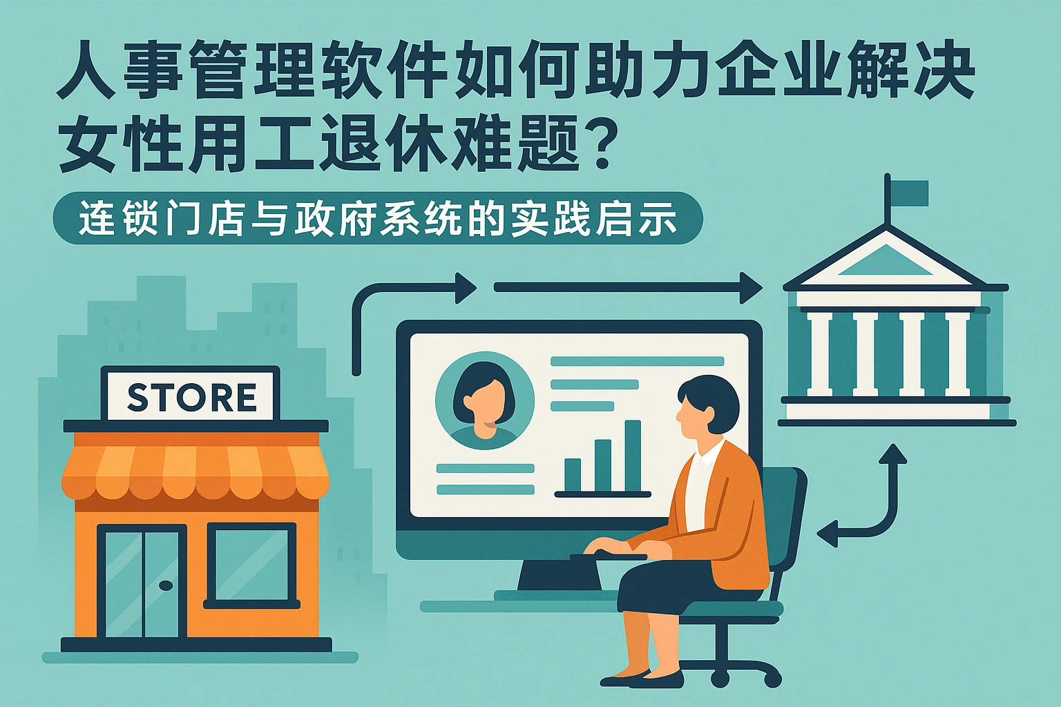 人事管理软件如何助力企业解决女性用工退休难题？连锁门店与政府系统的实践启示