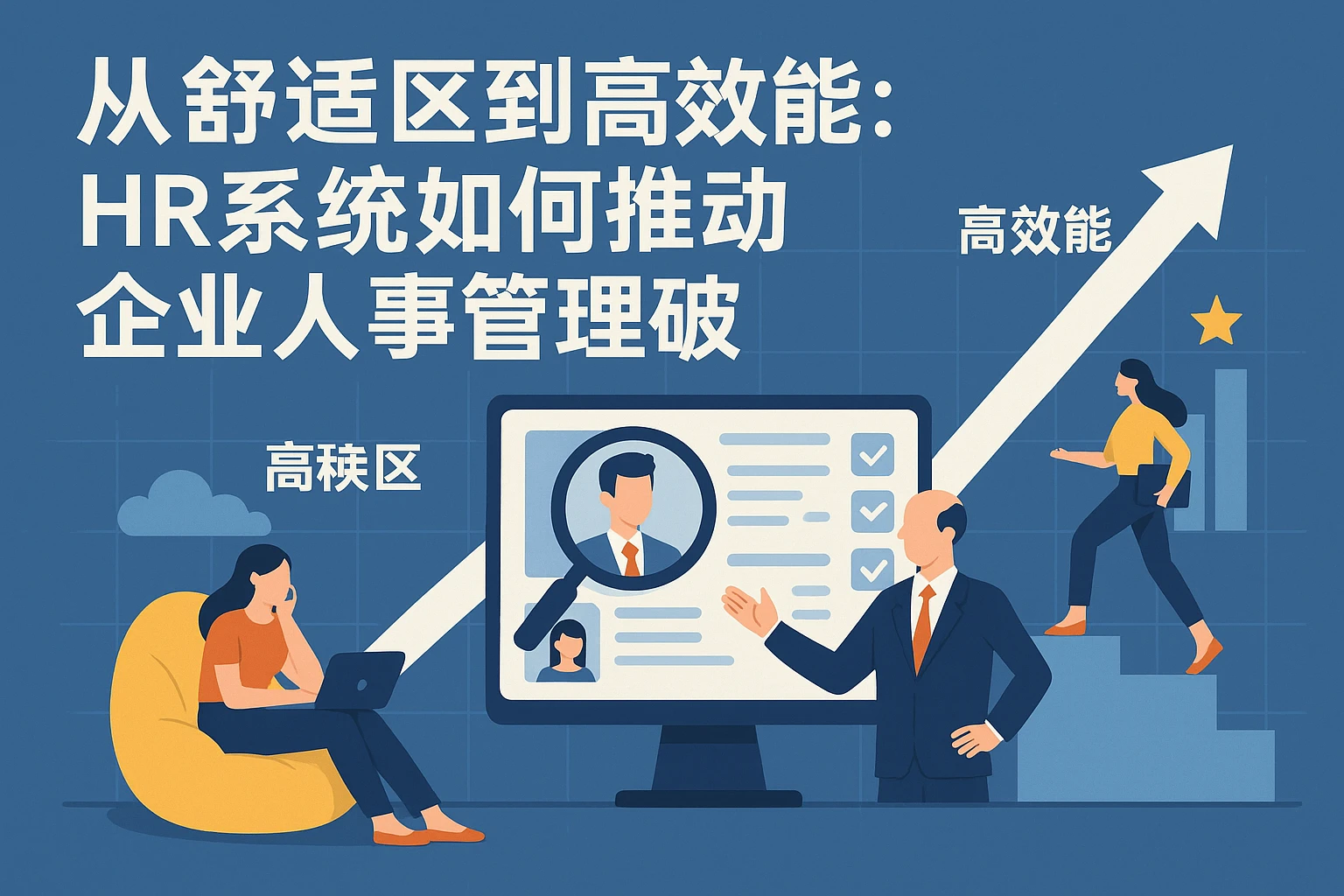 从舒适区到高效能：HR系统如何推动企业人事管理破局