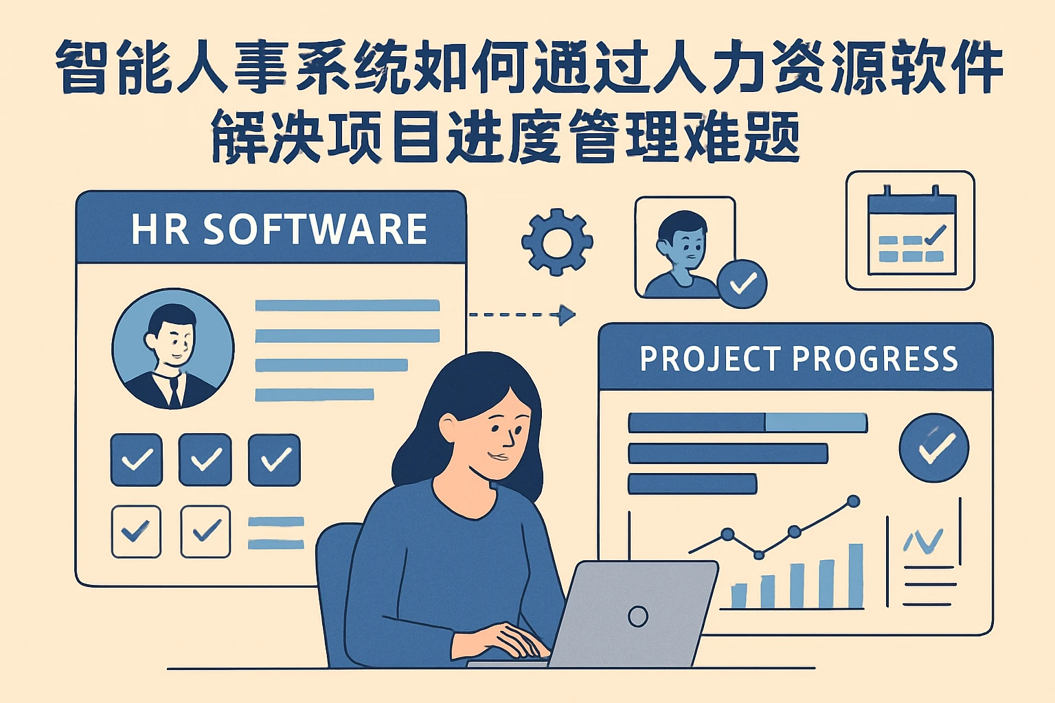 智能人事系统如何通过人力资源软件解决项目进度管理难题