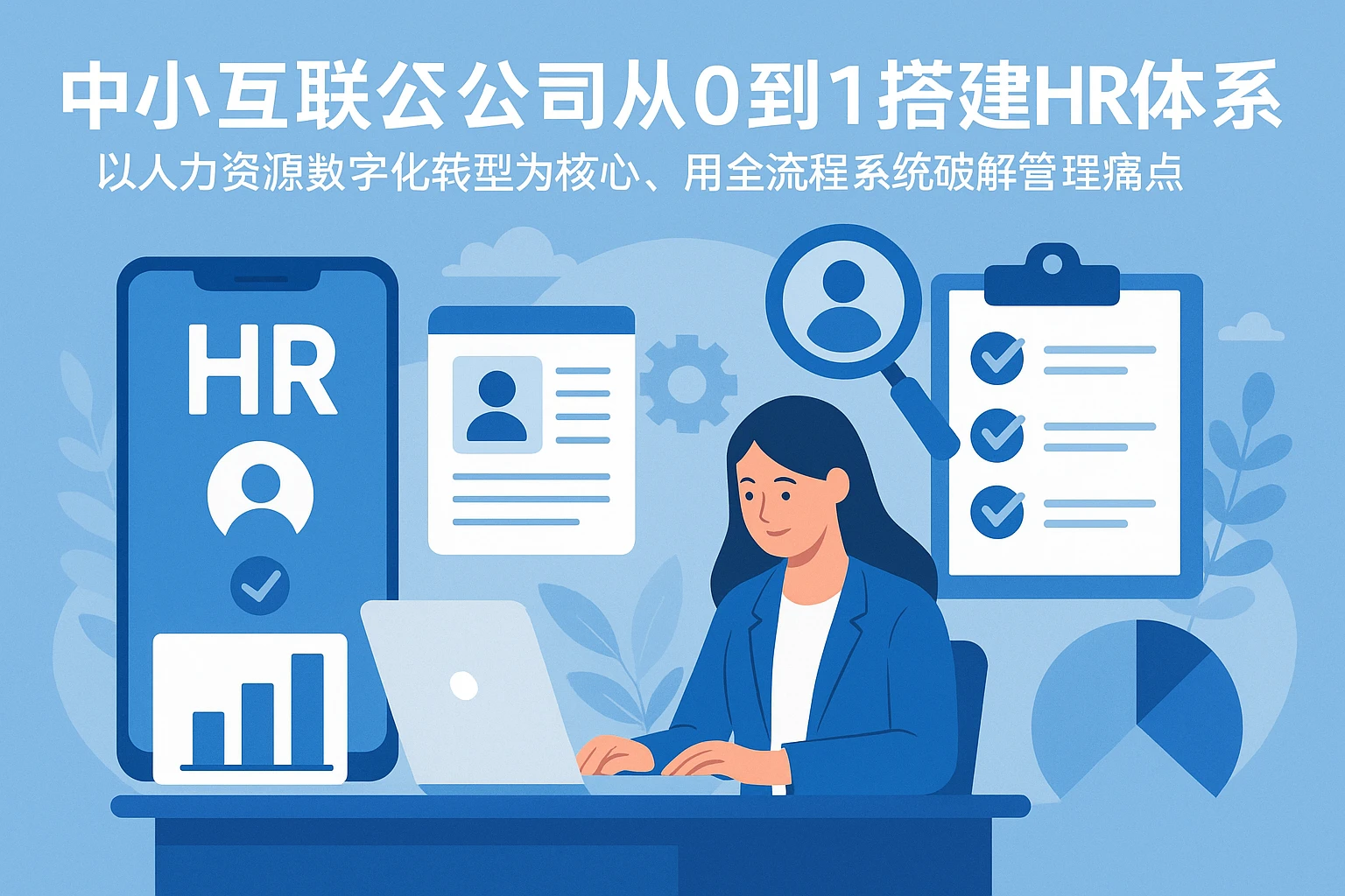 中小互联网公司从0到1搭建HR体系：以人力资源数字化转型为核心，用全流程系统破解管理痛点
