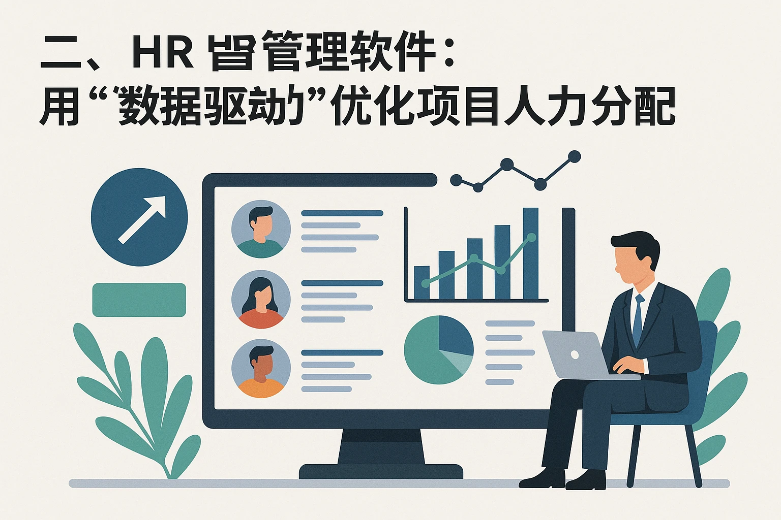 二、HR管理软件：用“数据驱动”优化项目人力分配