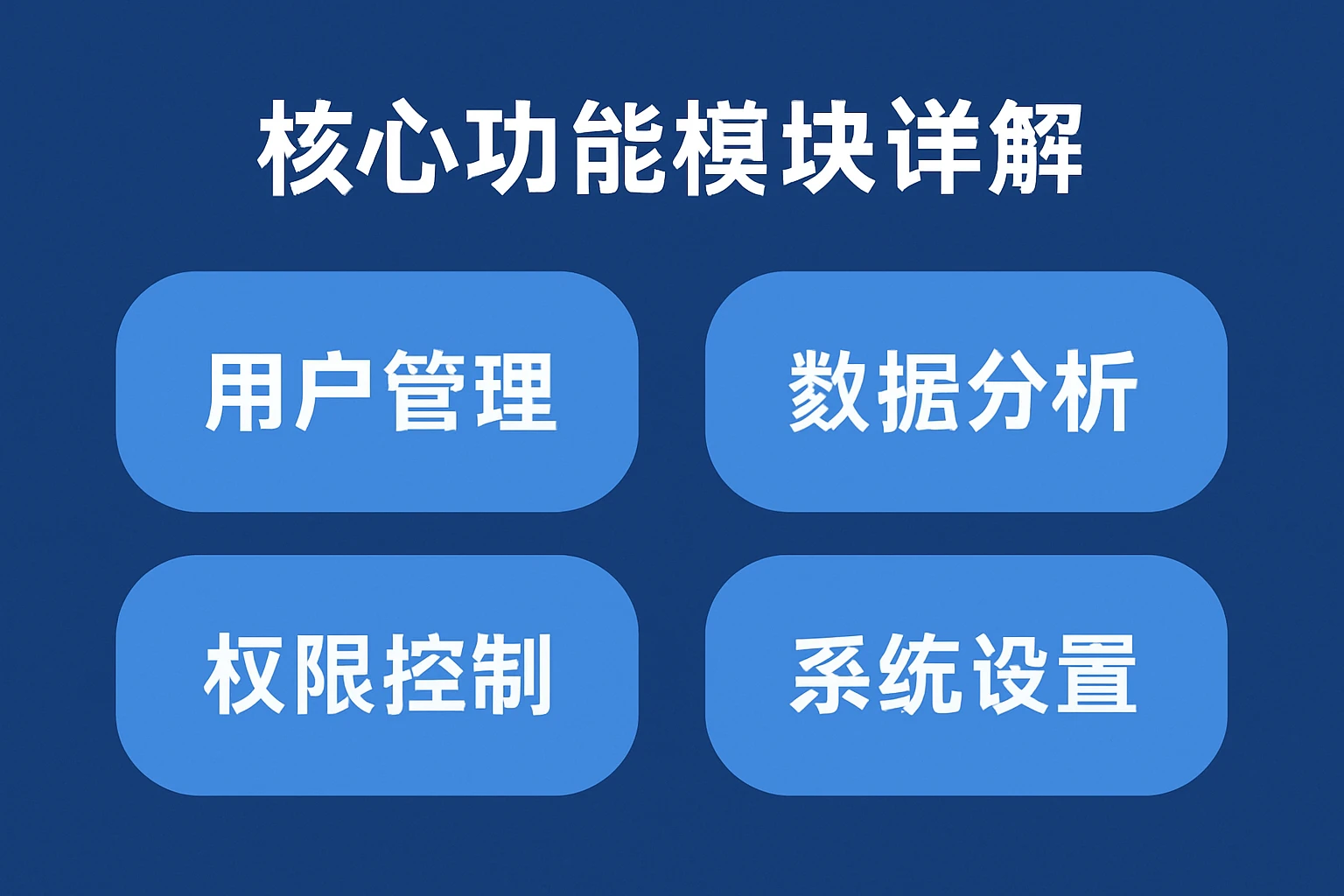核心功能模块详解