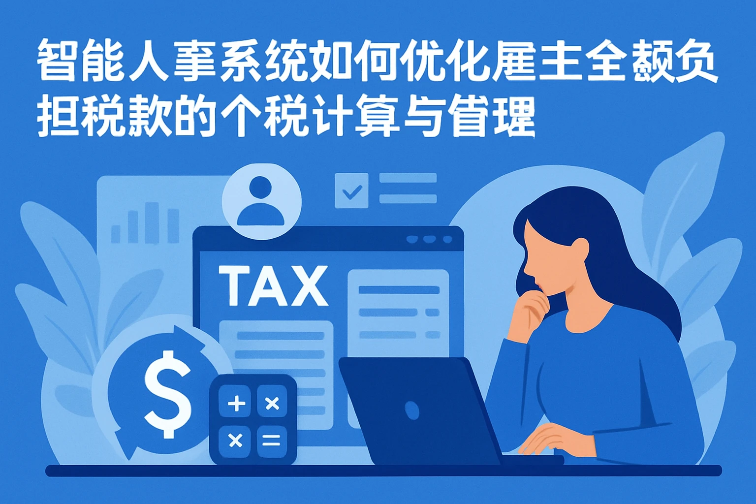 智能人事系统如何优化雇主全额负担税款的个税计算与管理