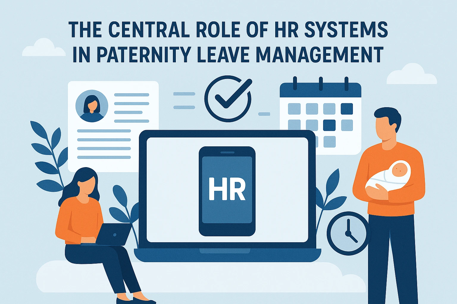 人事系统在陪产假管理中的核心作用