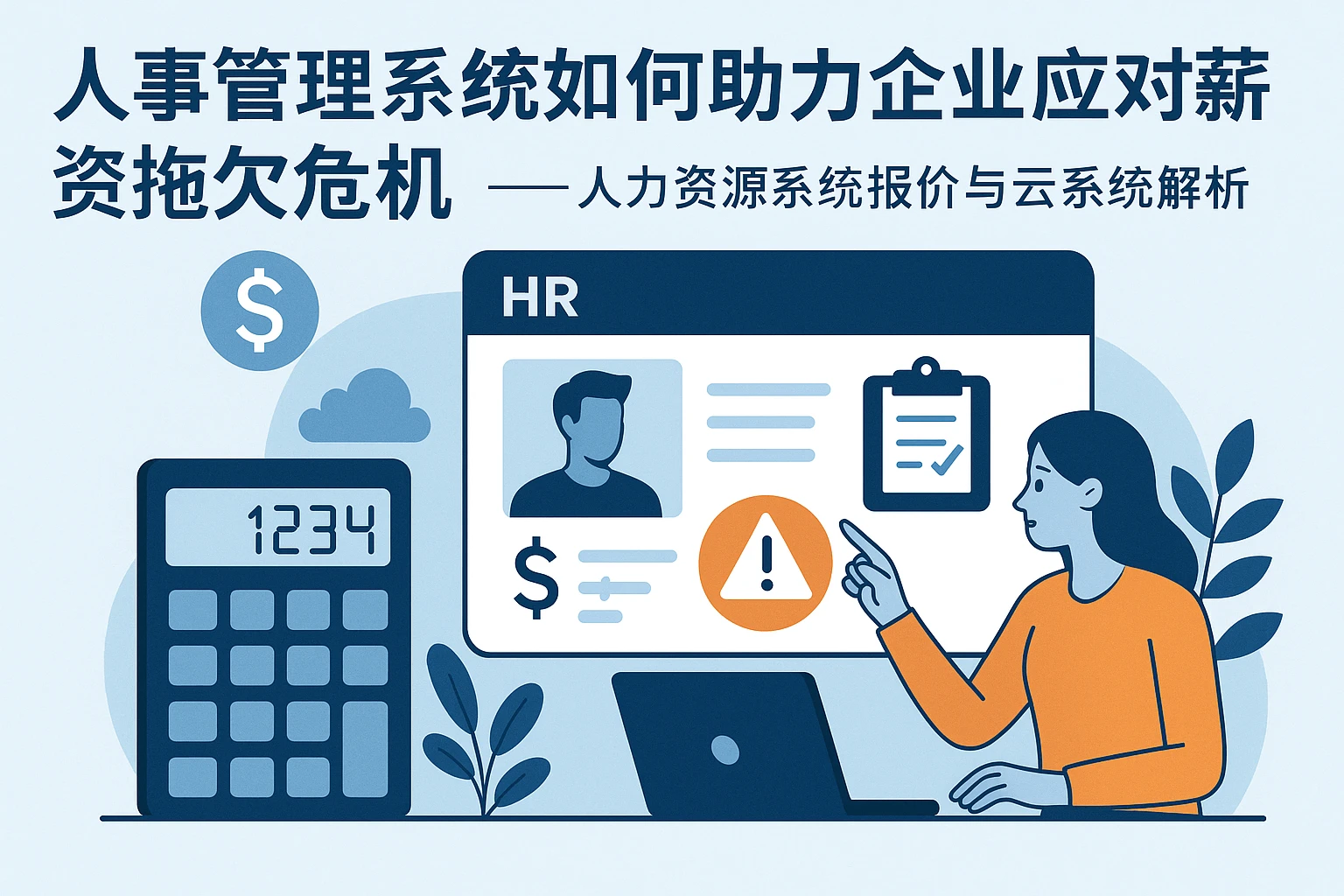 人事管理系统如何助力企业应对薪资拖欠危机 - 人力资源系统报价与云系统解析
