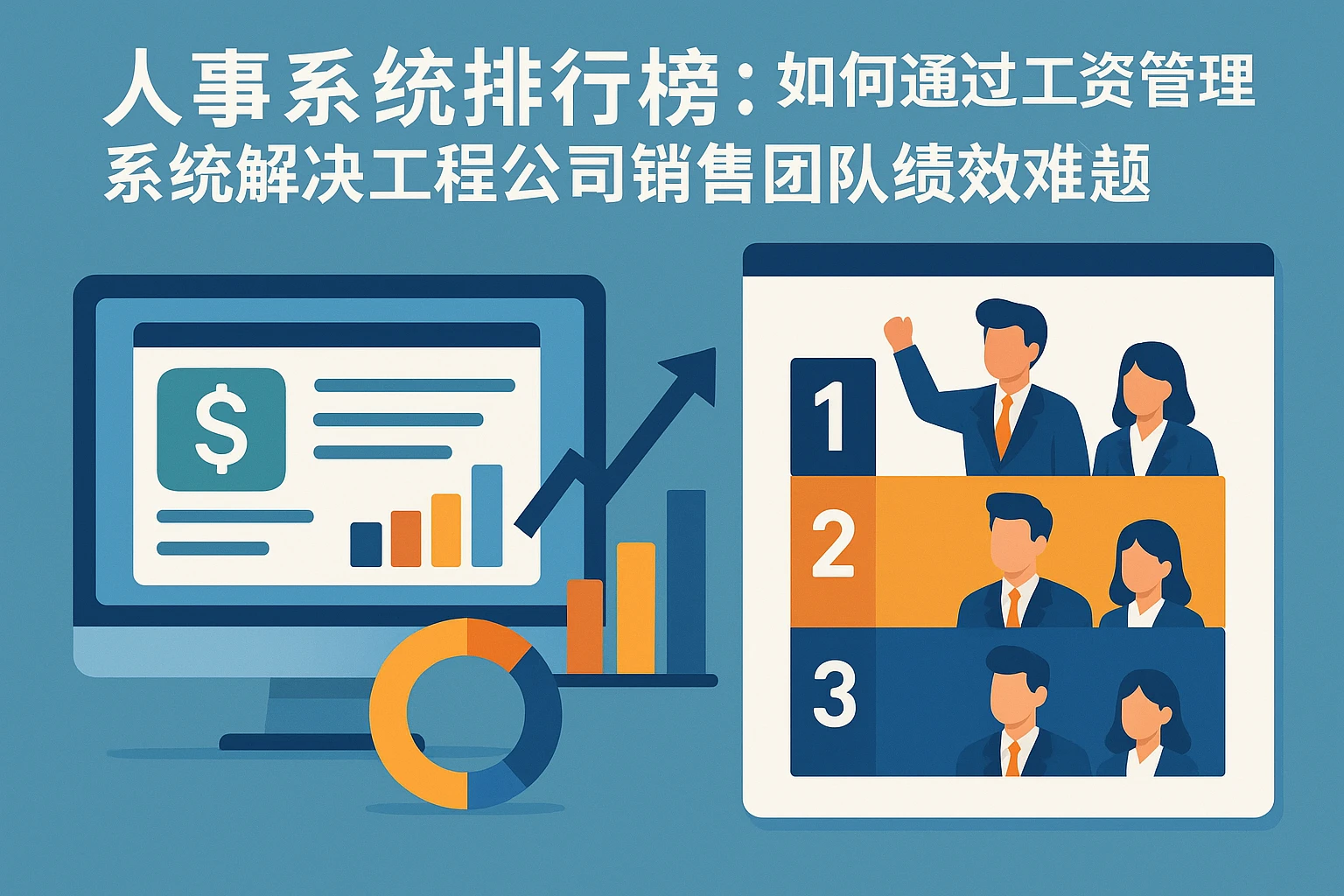 人事系统排行榜：如何通过工资管理系统解决工程公司销售团队绩效难题