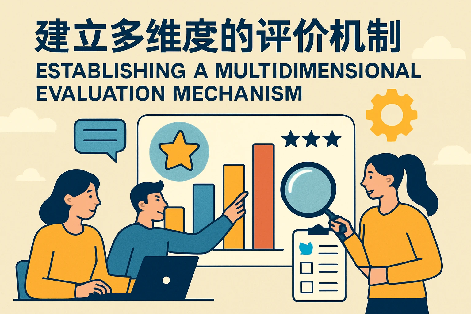 建立多维度的评价机制