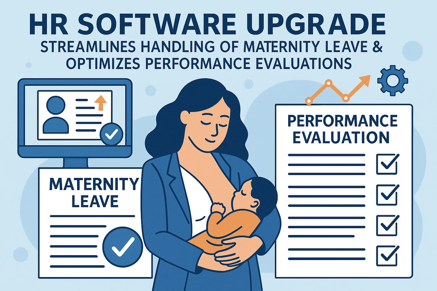 人力资源软件升级助力企业高效处理哺乳期员工请假与绩效考评系统优化