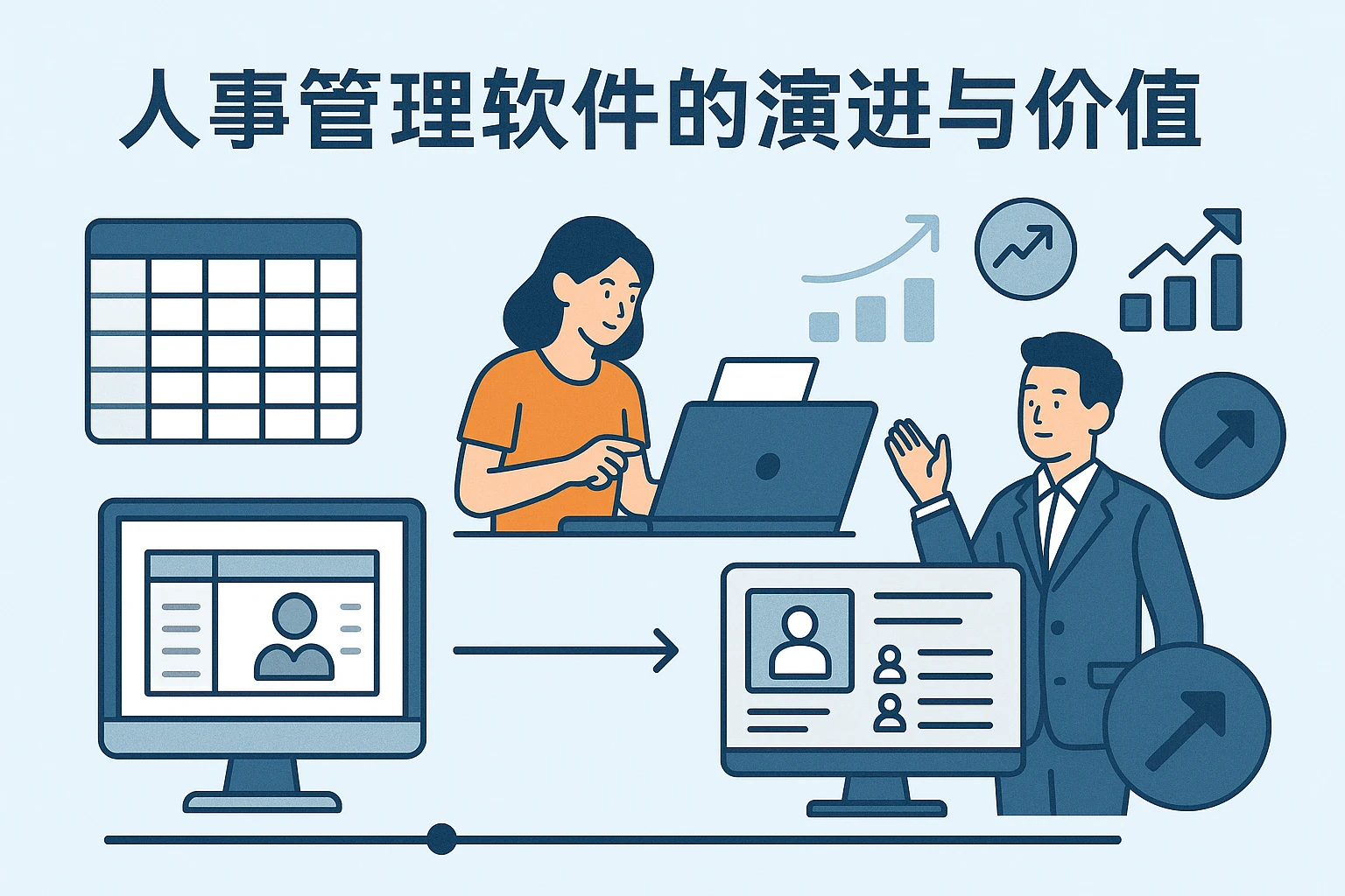 人事管理软件的演进与价值