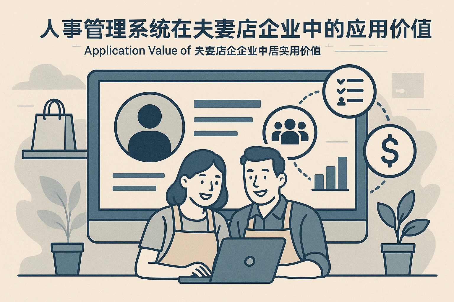 人事管理系统在夫妻店企业中的应用价值