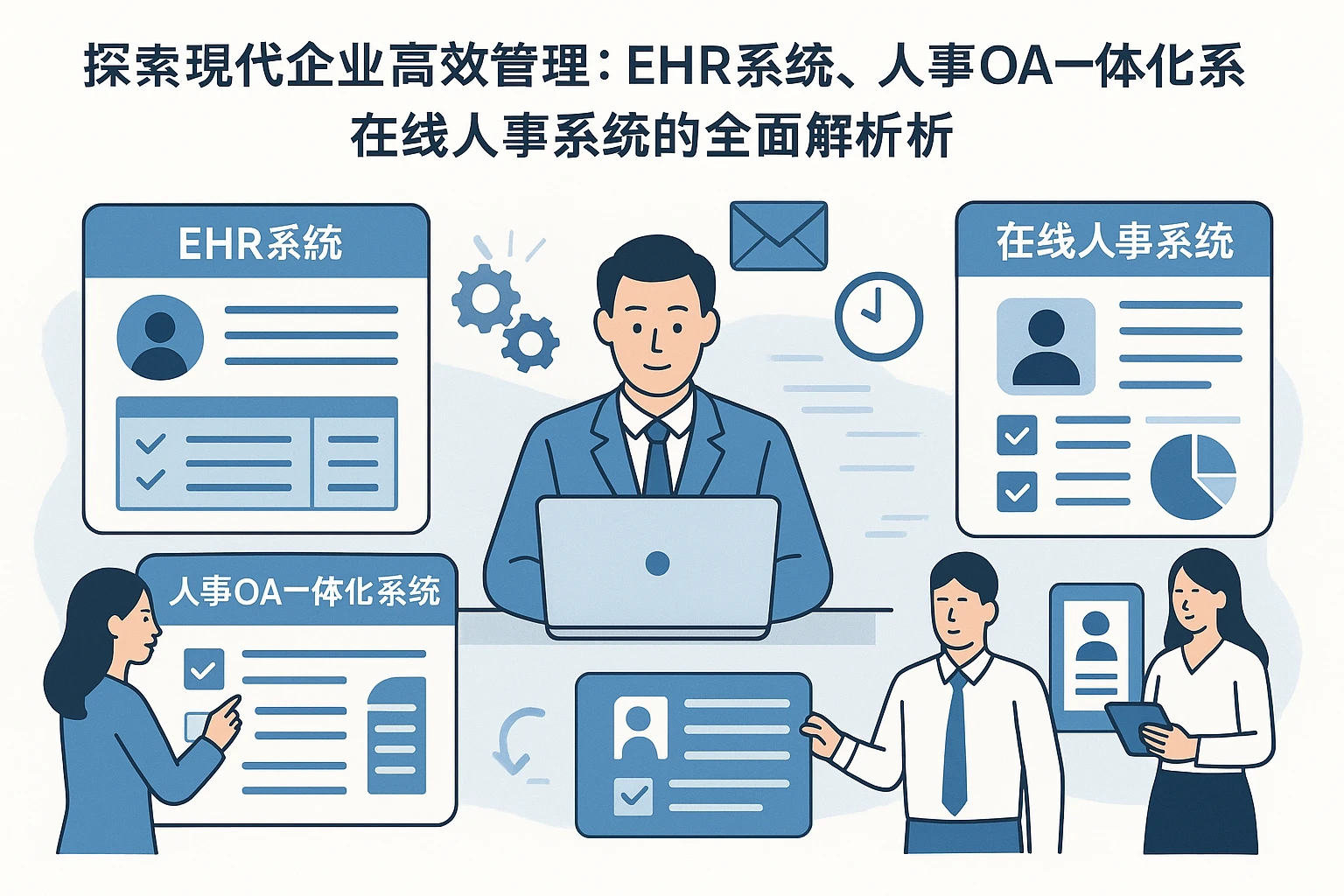 探索现代企业高效管理：ehr系统、人事OA一体化系统与在线人事系统的全面解析