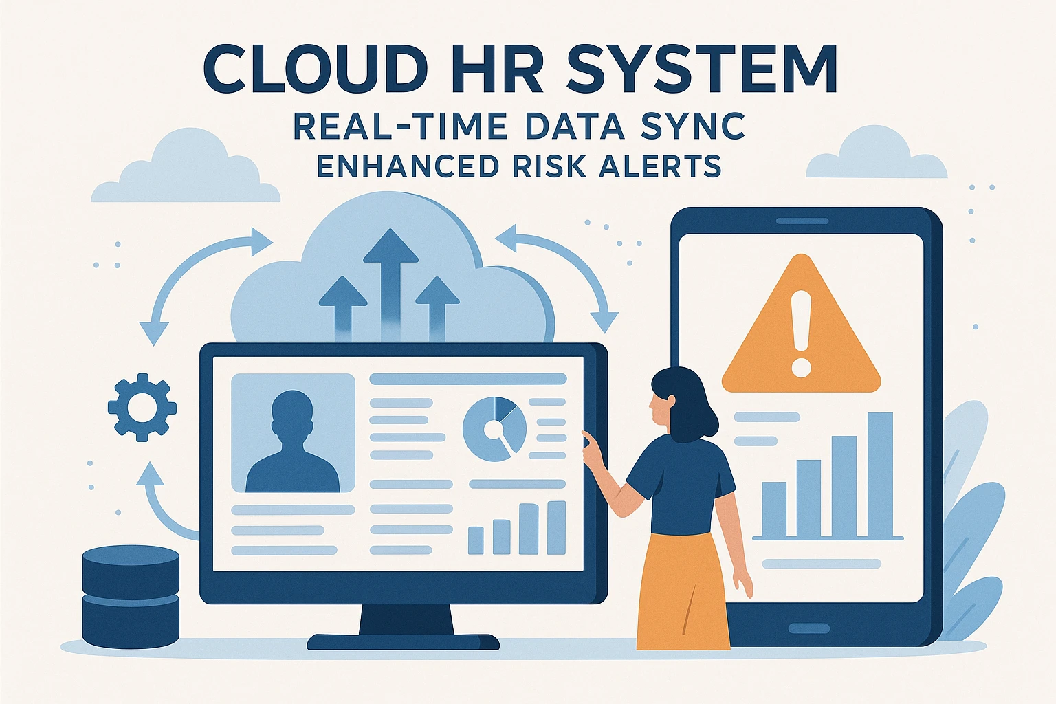 2. 云端HR系统:实时数据同步,强化风险预警