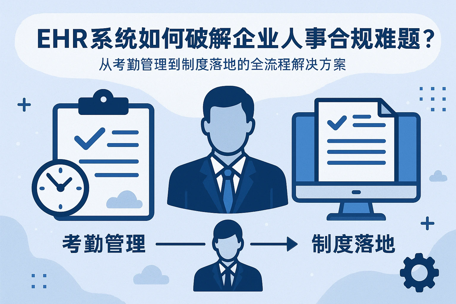 ehr系统如何破解企业人事合规难题？从考勤管理到制度落地的全流程解决方案