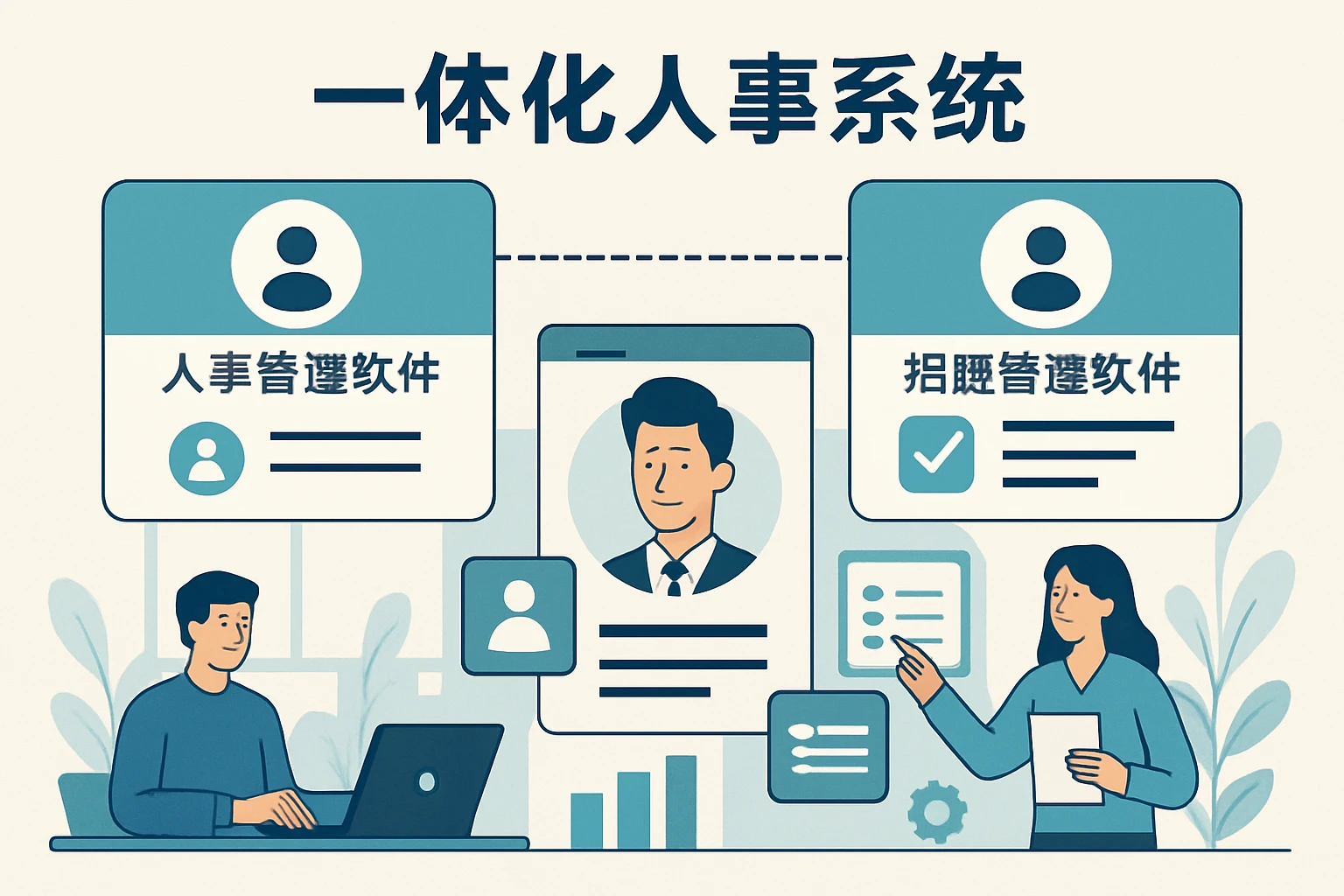 一体化人事系统:人事管理软件与招聘管理软件的完美融合