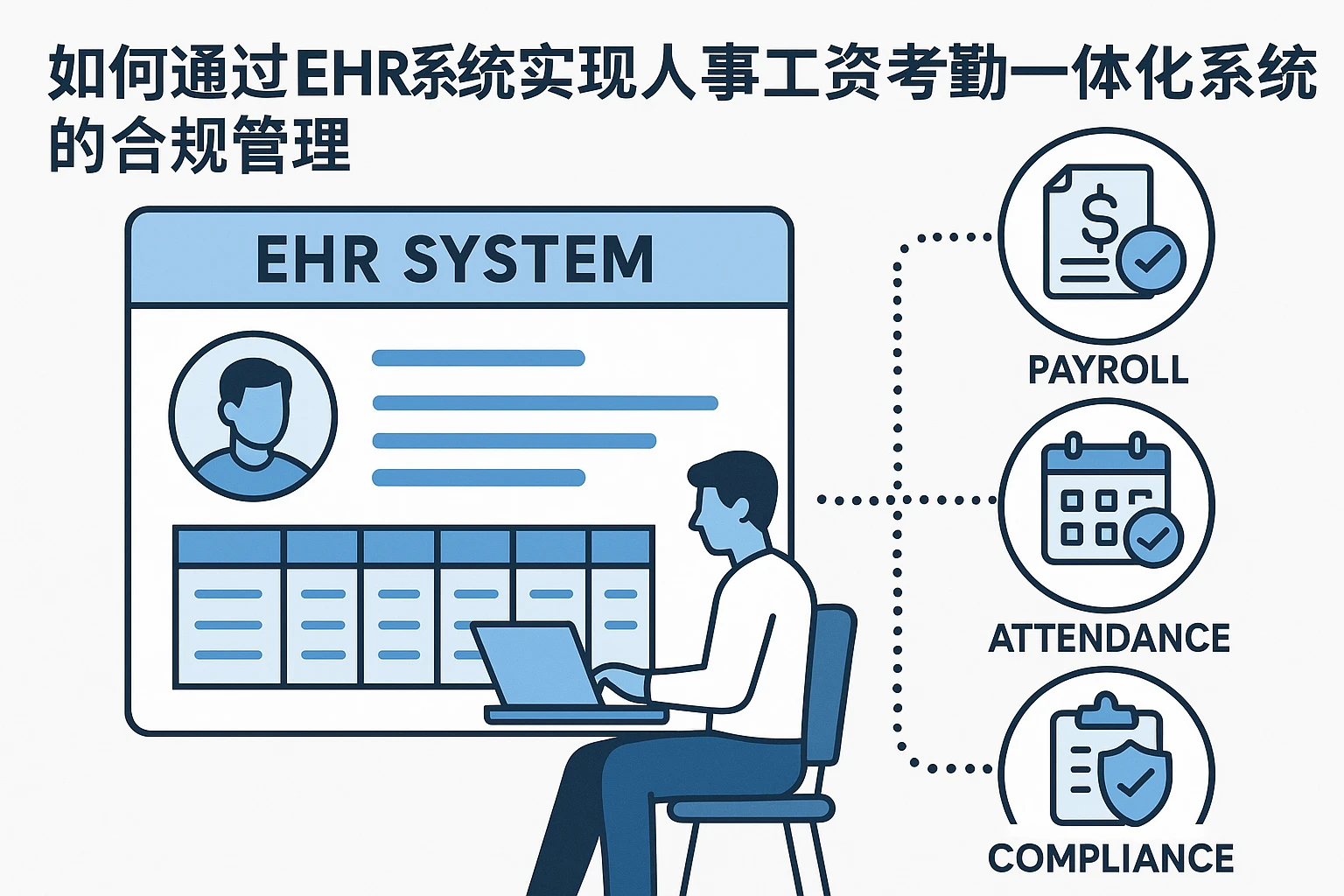 如何通过EHR系统实现人事工资考勤一体化系统的合规管理