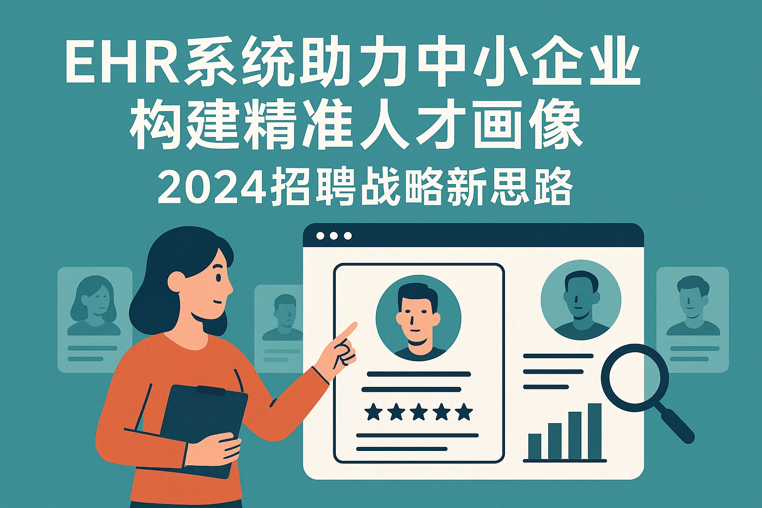 EHR系统助力中小企业构建精准人才画像：2024招聘战略新思路