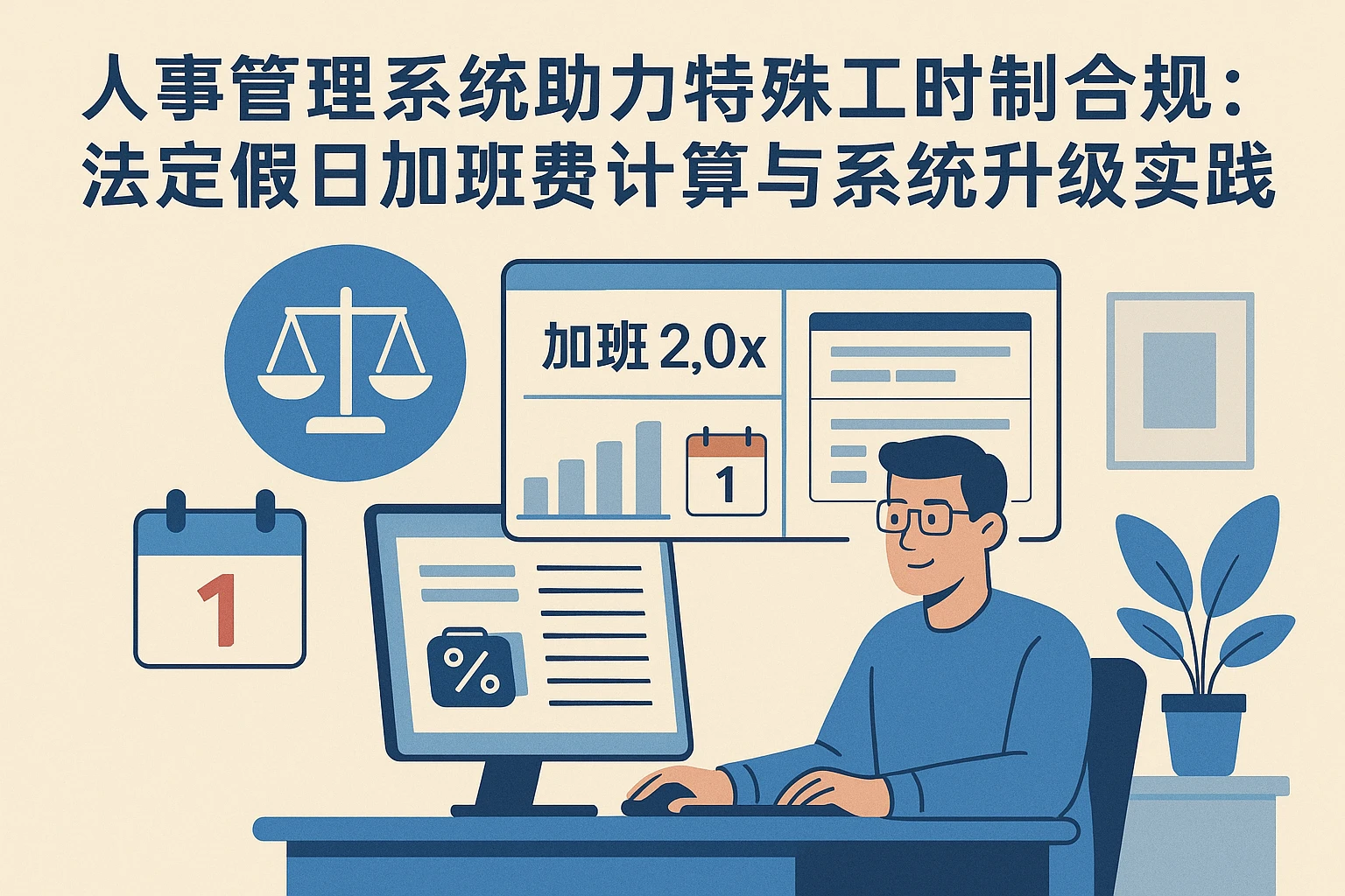 人事管理系统助力特殊工时制合规：法定假日加班费计算与系统升级实践