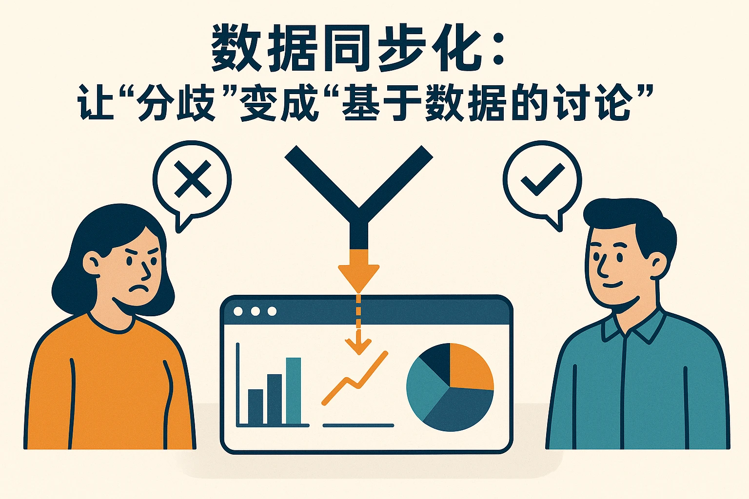 2. 数据同步化:让“分歧”变成“基于数据的讨论”