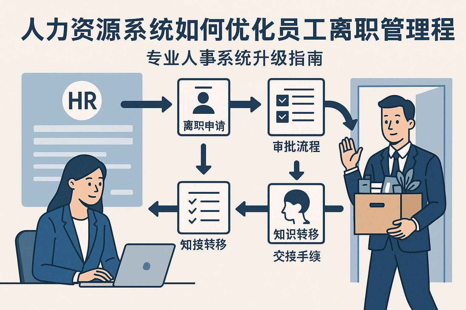 人力资源系统如何优化员工离职管理流程 - 专业人事系统升级指南