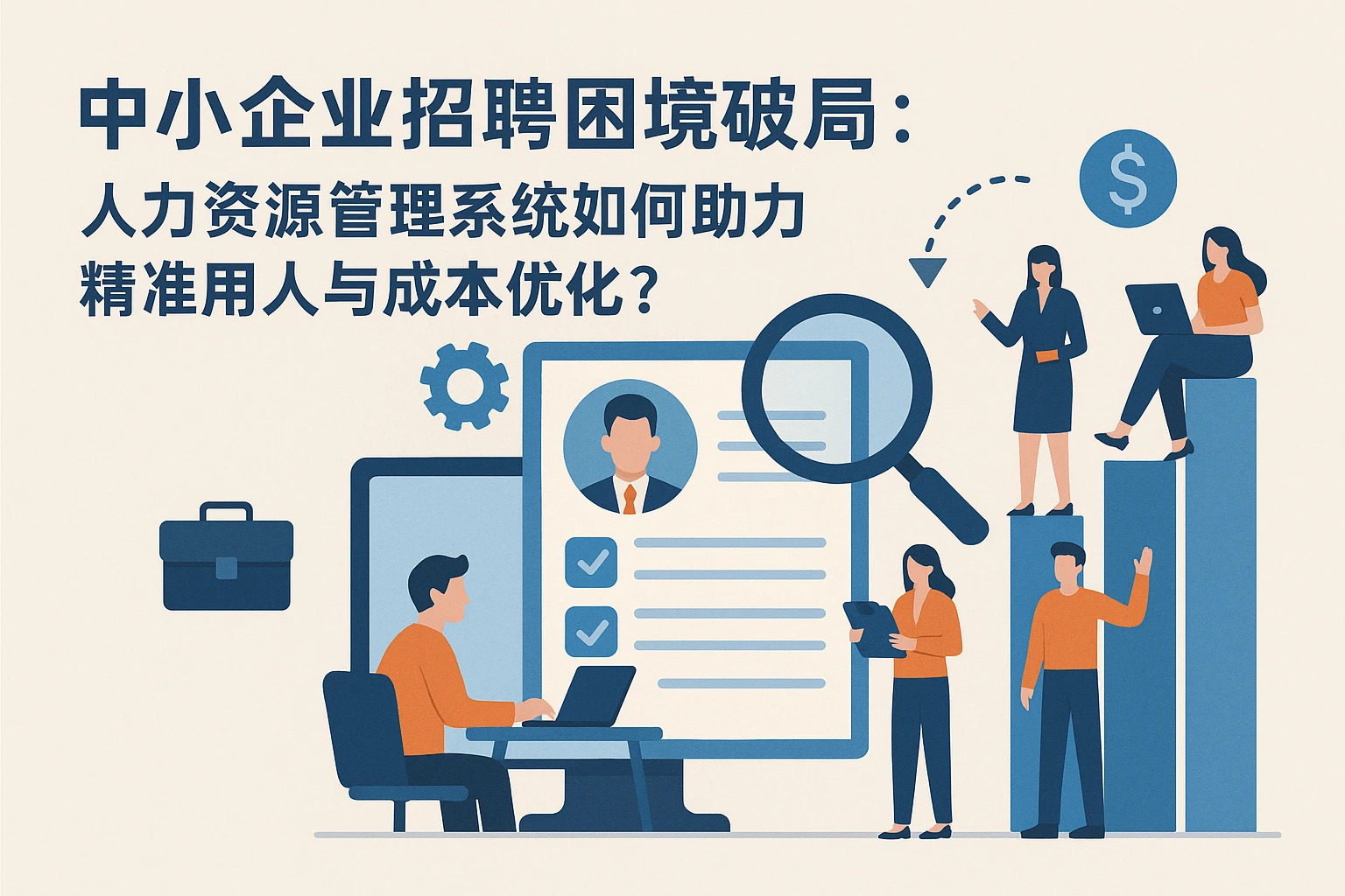 中小企业招聘困境破局：人力资源管理系统如何助力精准用人与成本优化？