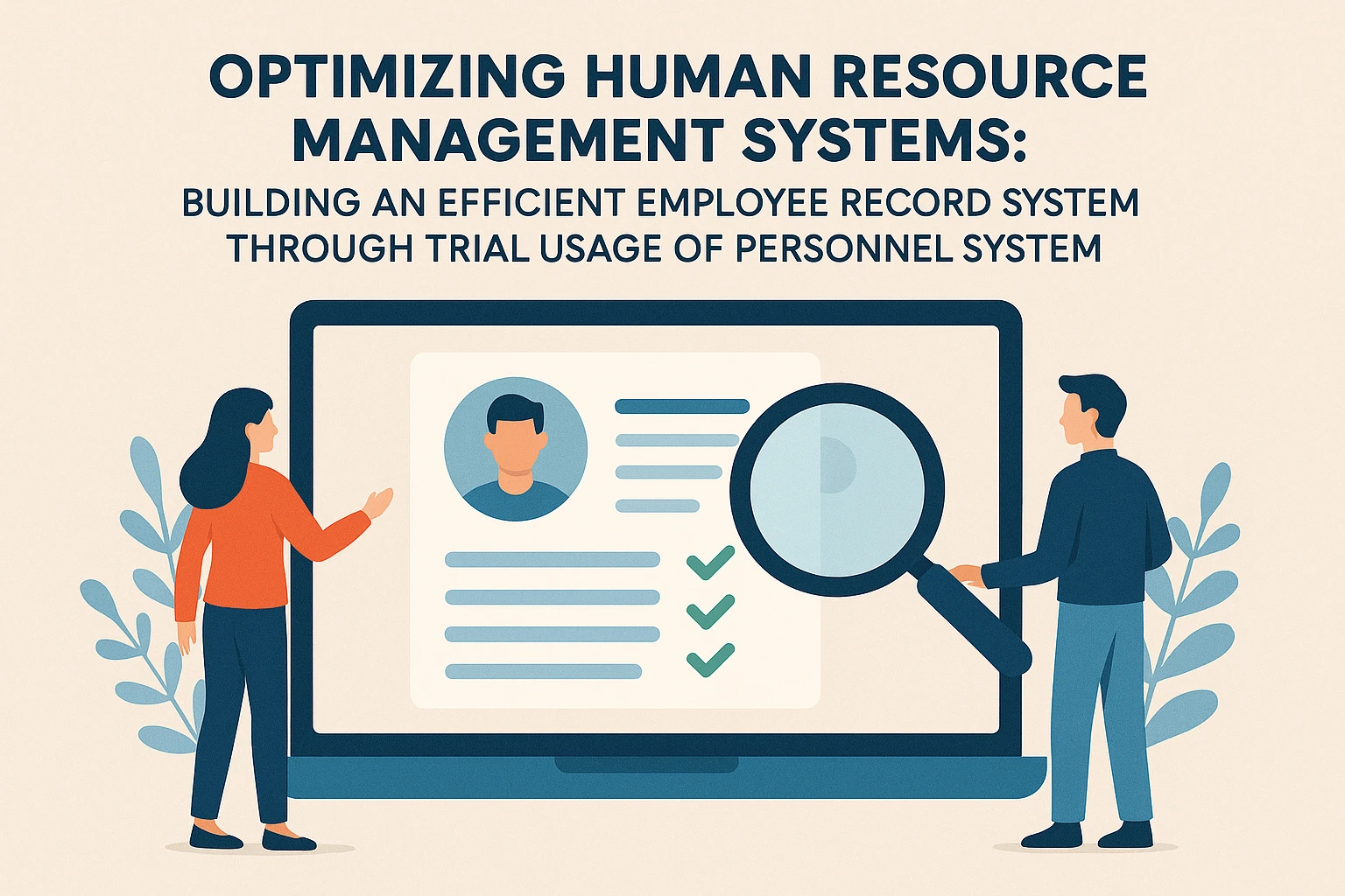 优化人力资源管理系统:通过人事系统试用构建高效的员工档案系统