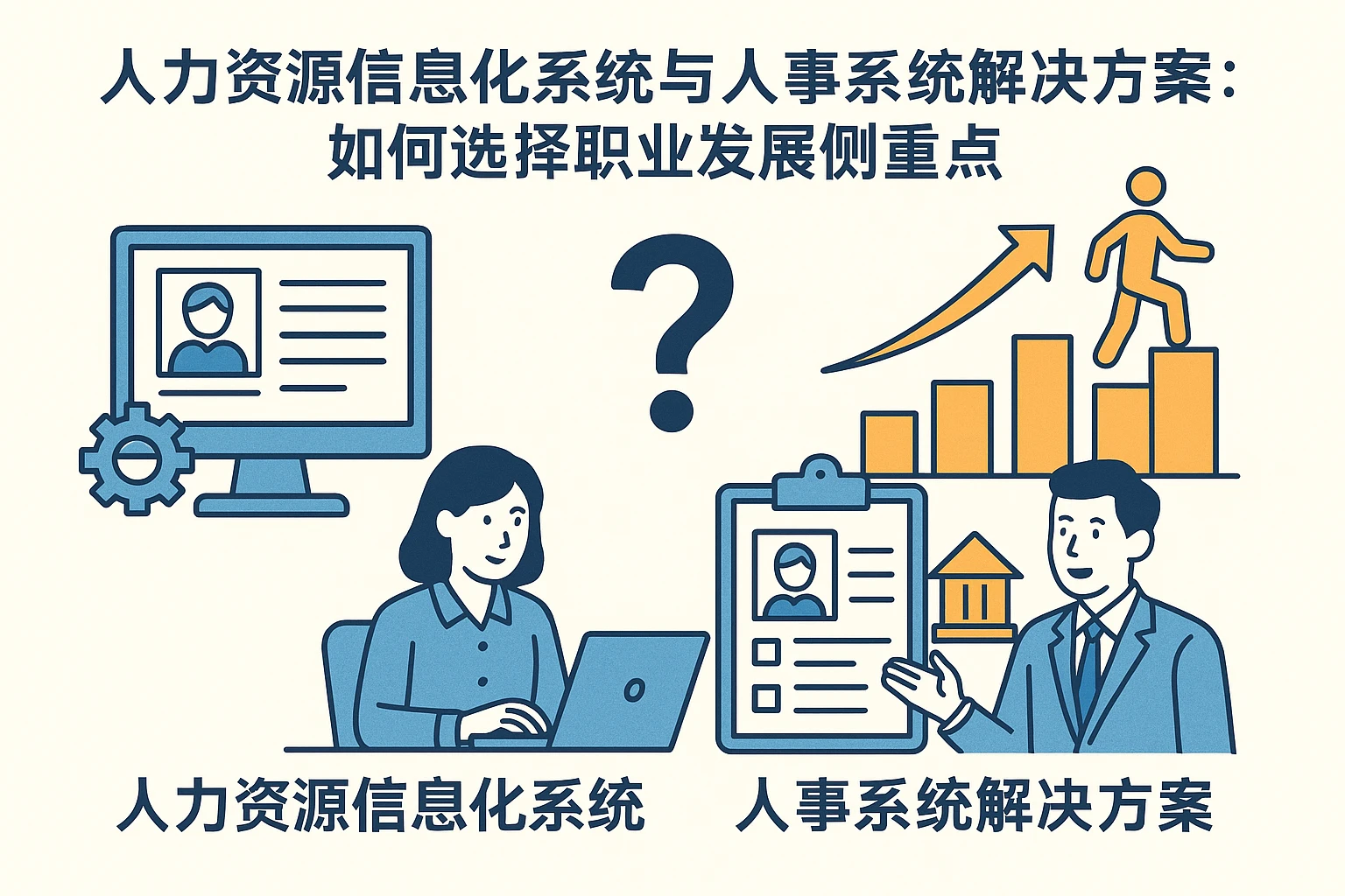 人力资源信息化系统与人事系统解决方案:如何选择职业发展侧重点