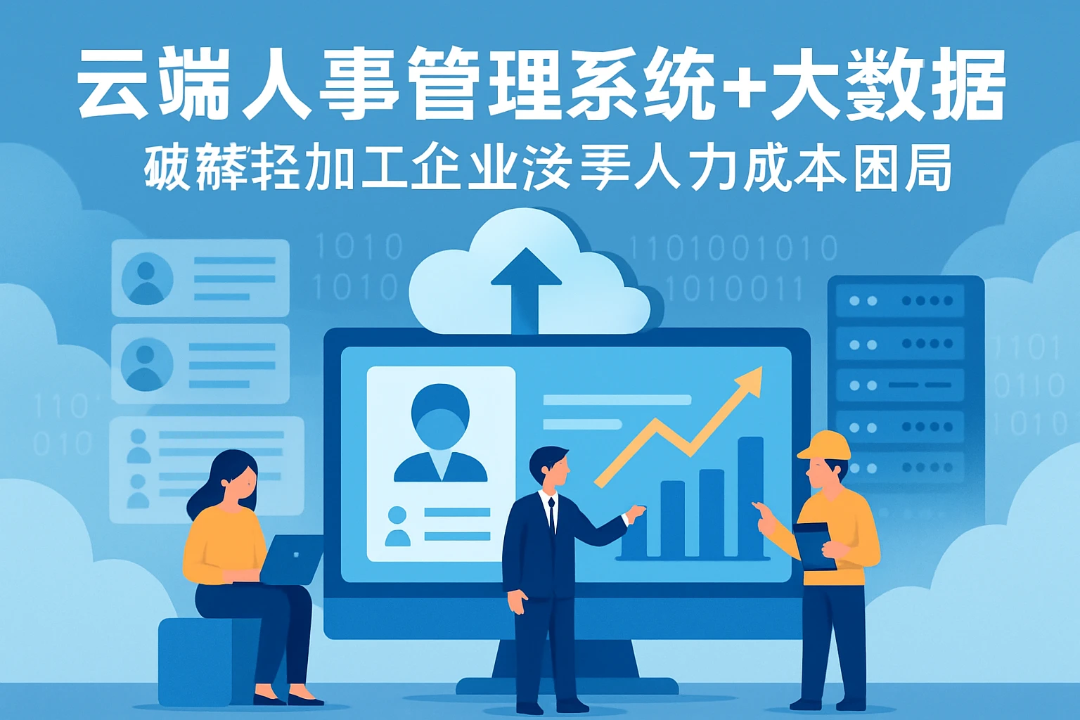 云端人事管理系统+大数据:破解轻加工企业淡季人力成本困局