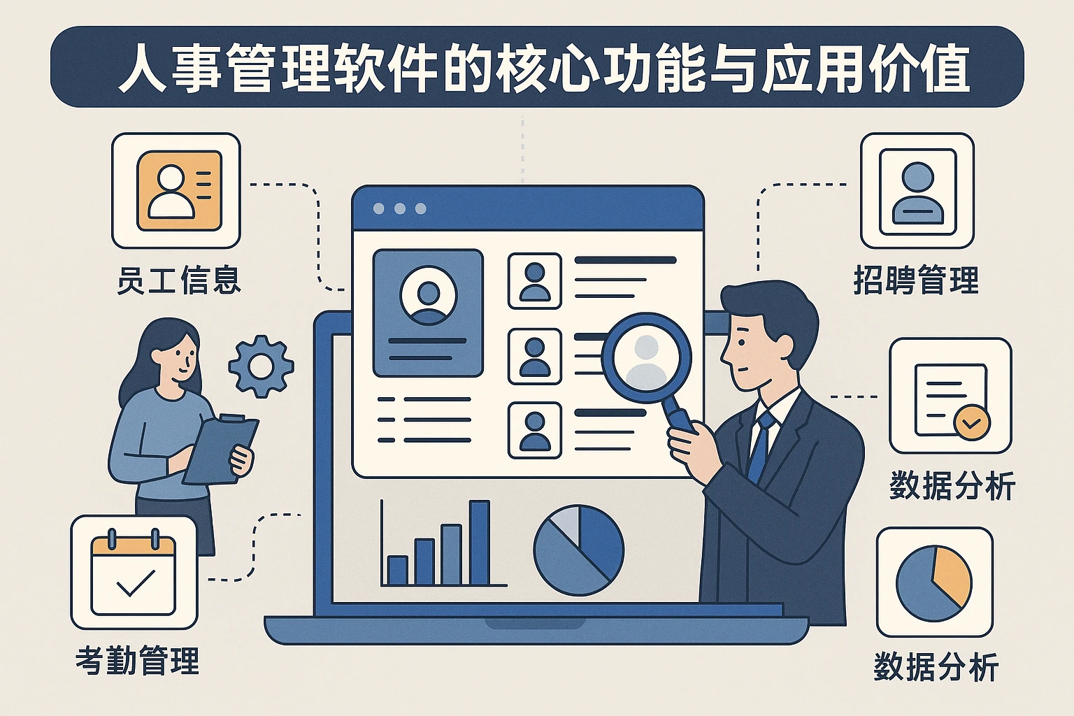 人事管理软件的核心功能与应用价值