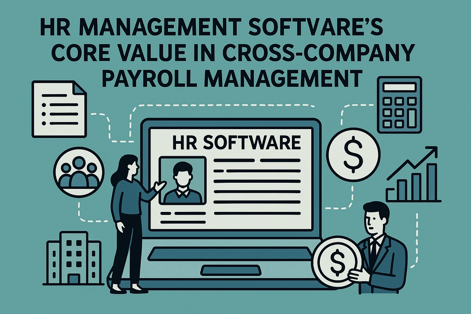 HR管理软件在跨公司薪酬管理中的核心价值
