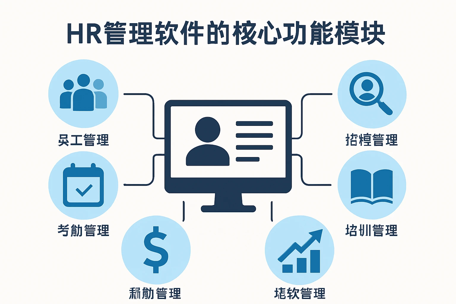 HR管理软件的核心功能模块