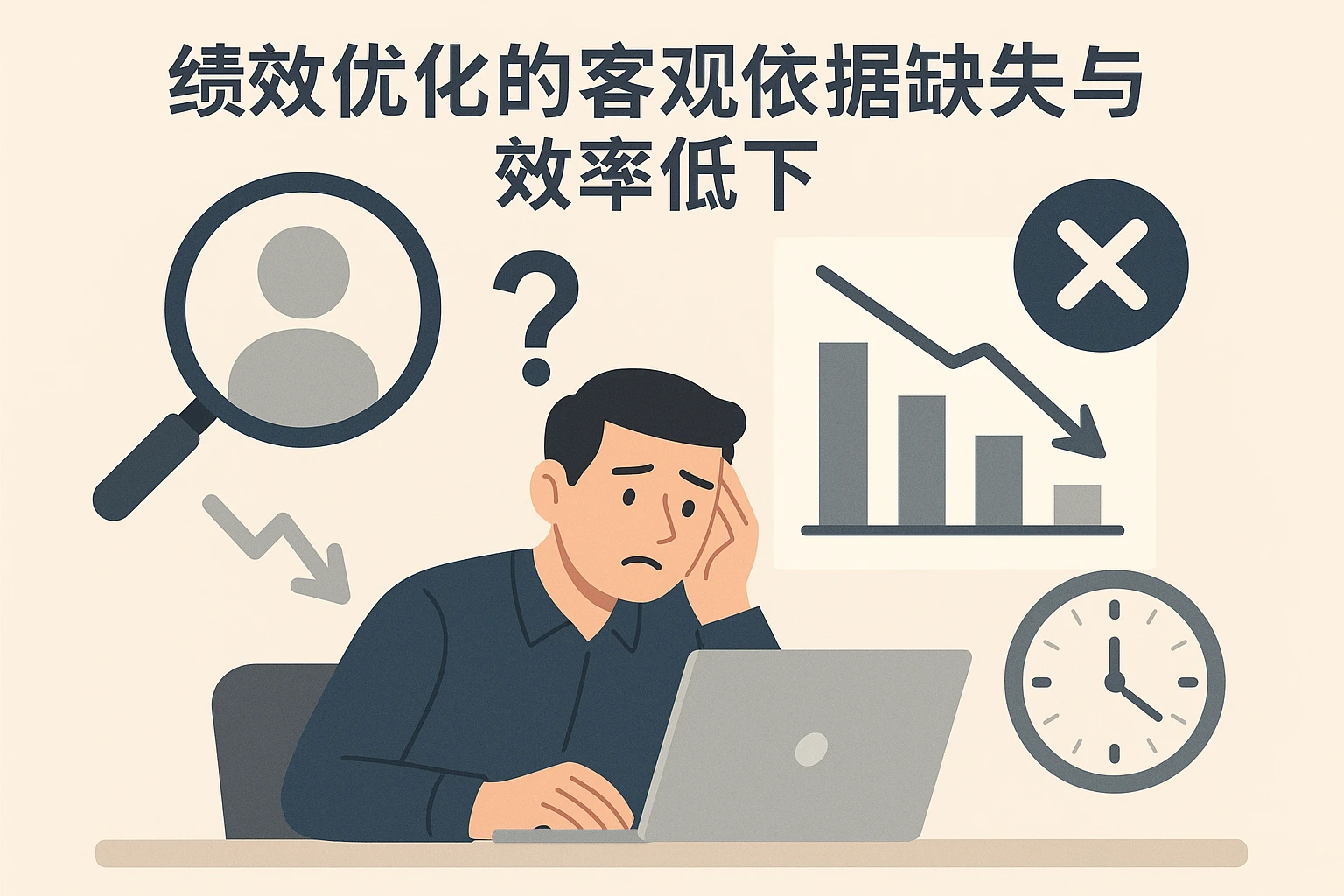 2. 绩效优化的客观依据缺失与效率低下