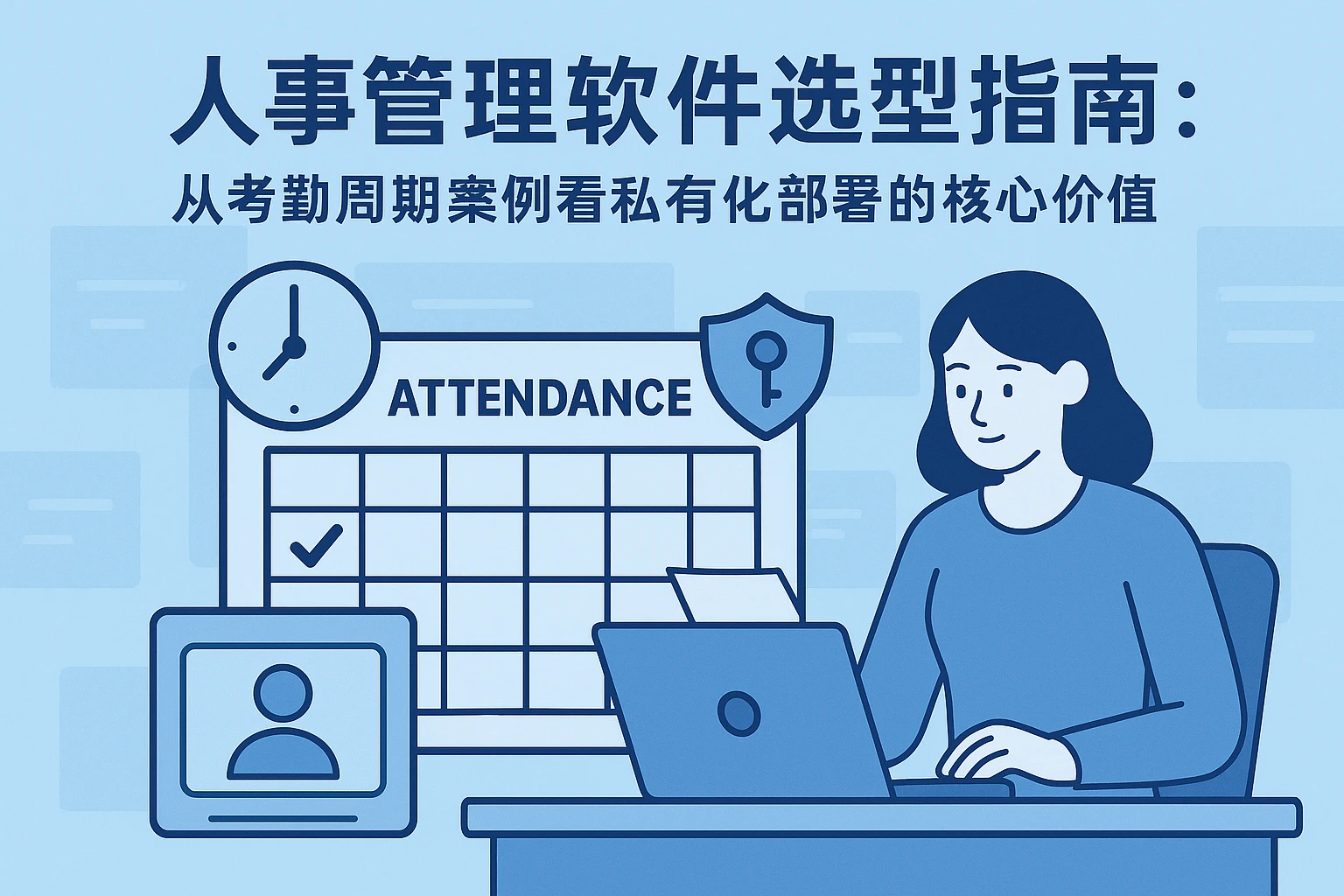 人事管理软件选型指南:从考勤周期案例看私有化部署的核心价值