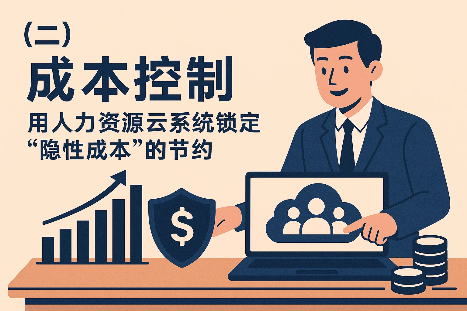 （二）成本控制：用人力资源云系统锁定“隐性成本”的节约