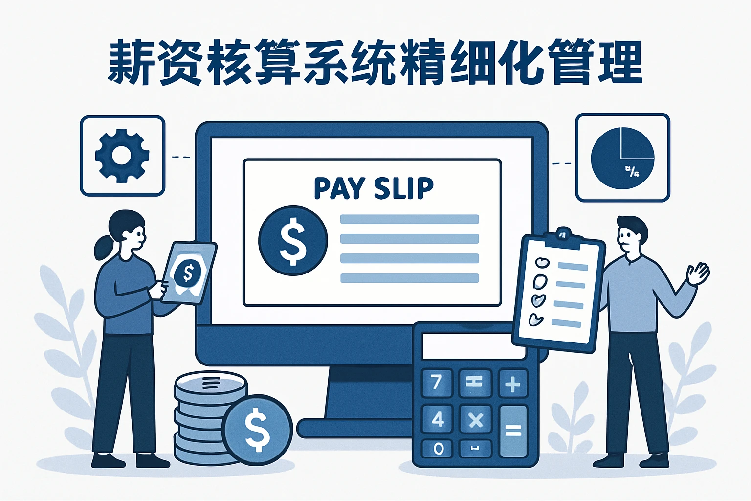 薪资核算系统的精细化管理系统