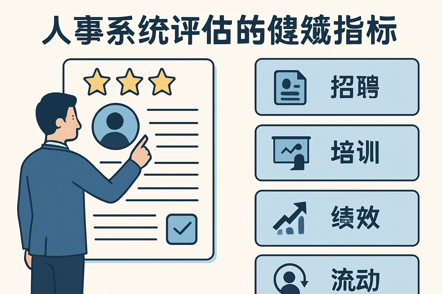 人事系统评测的关键指标体系
