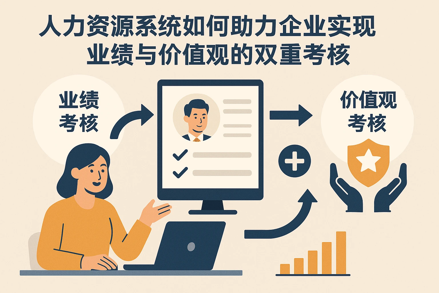 人力资源系统如何助力企业实现业绩与价值观的双重考核
