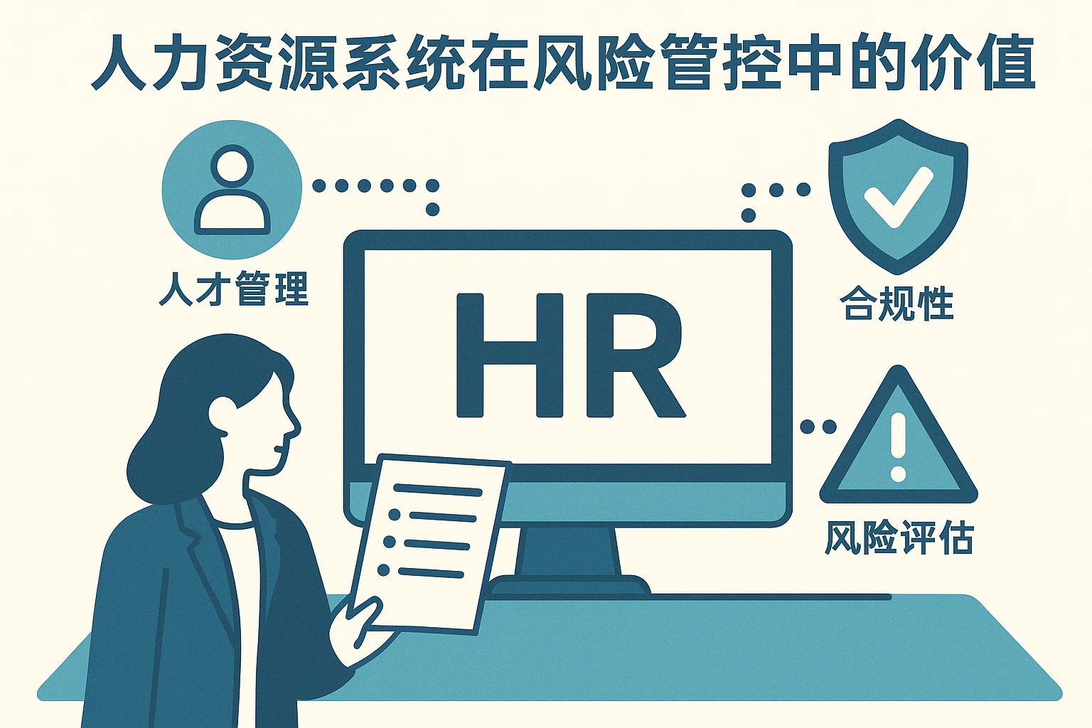 人力资源系统在风险管控中的核心价值